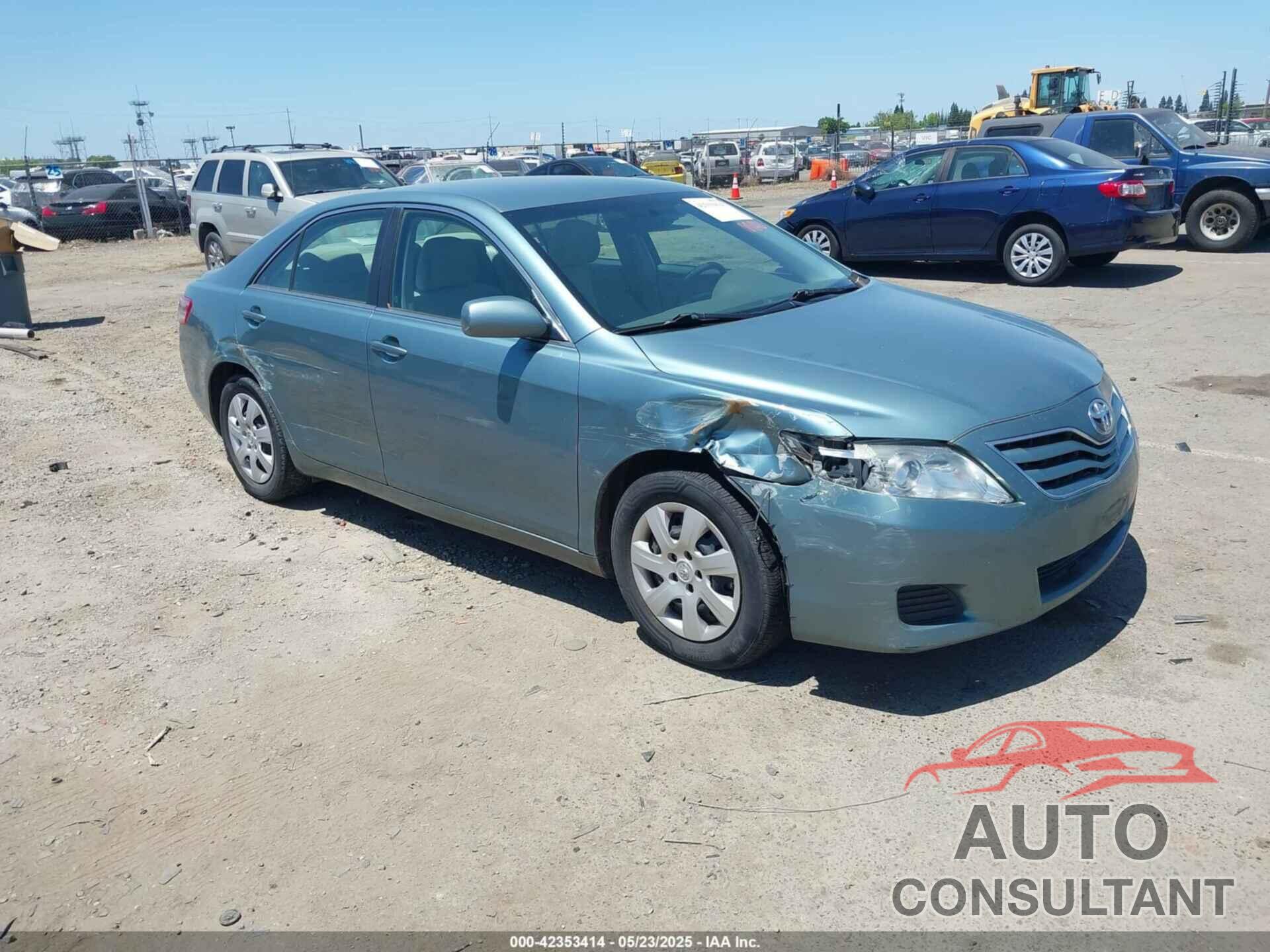 TOYOTA CAMRY 2010 - 4T1BF3EK2AU520838