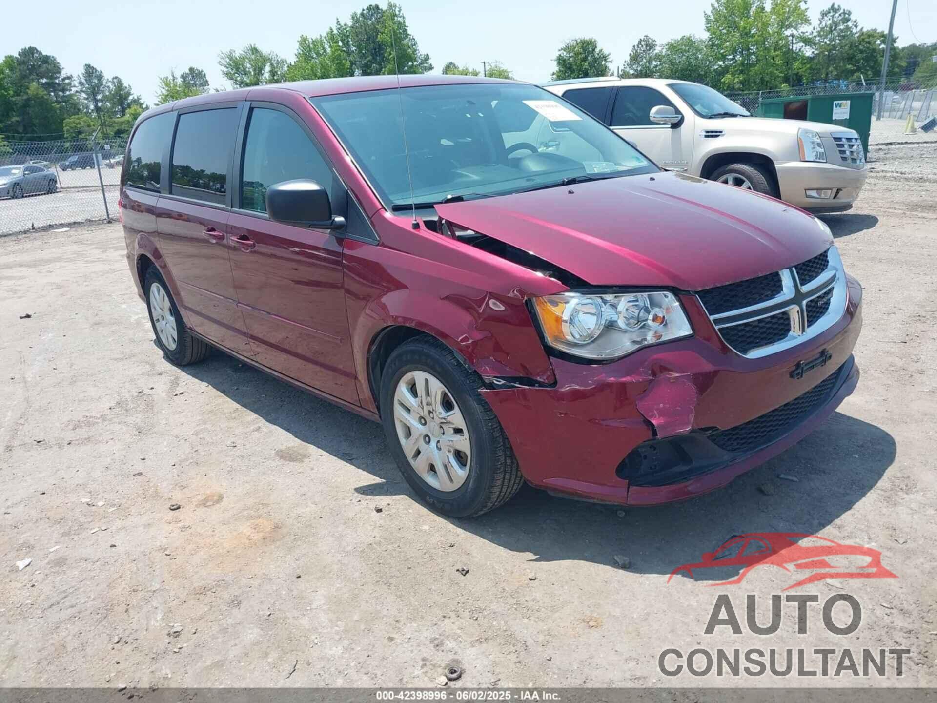 DODGE GRAND CARAVAN 2017 - 2C4RDGBG0HR854213