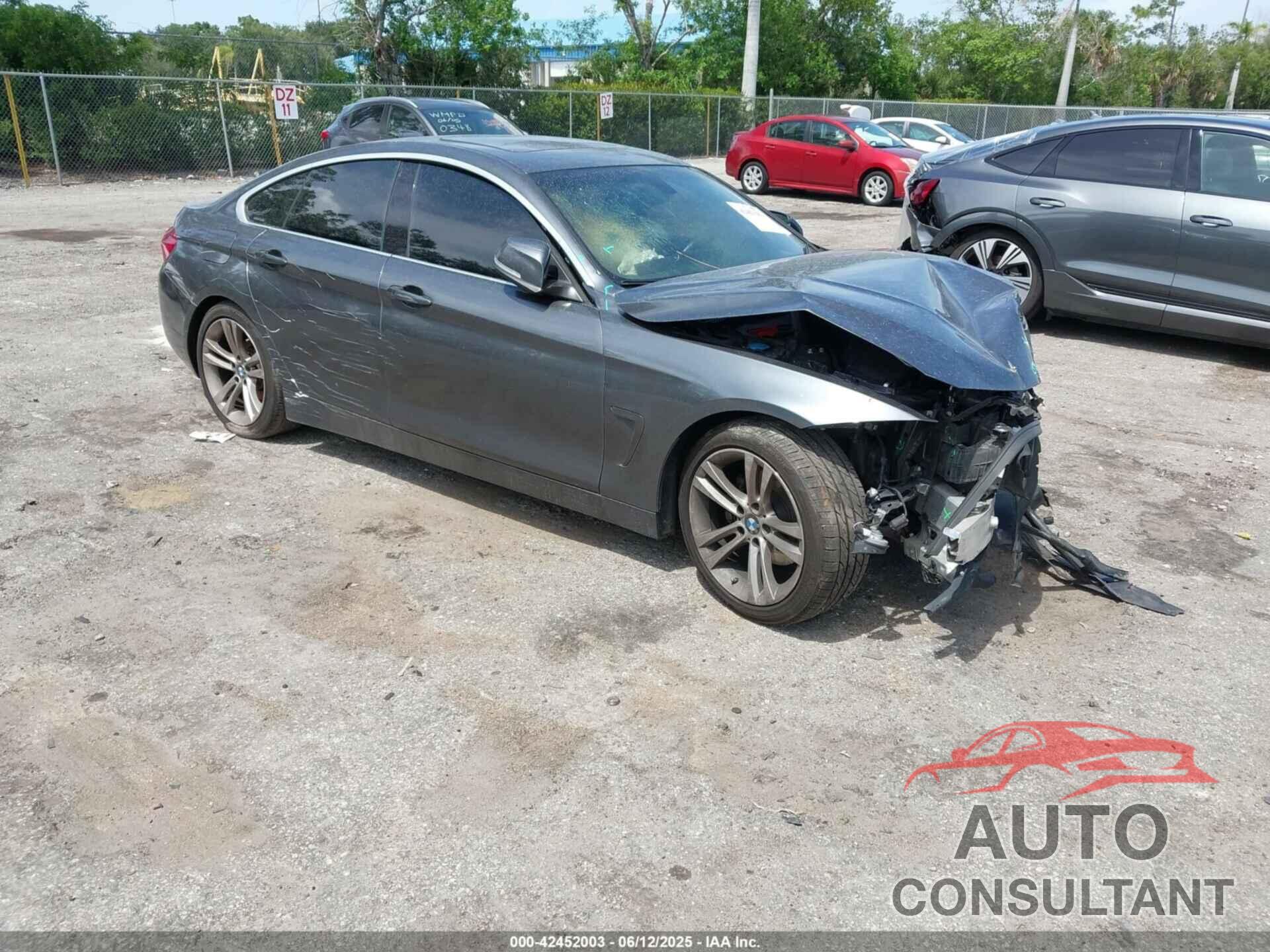 BMW 430I GRAN COUPE 2018 - WBA4J1C59JBG77341