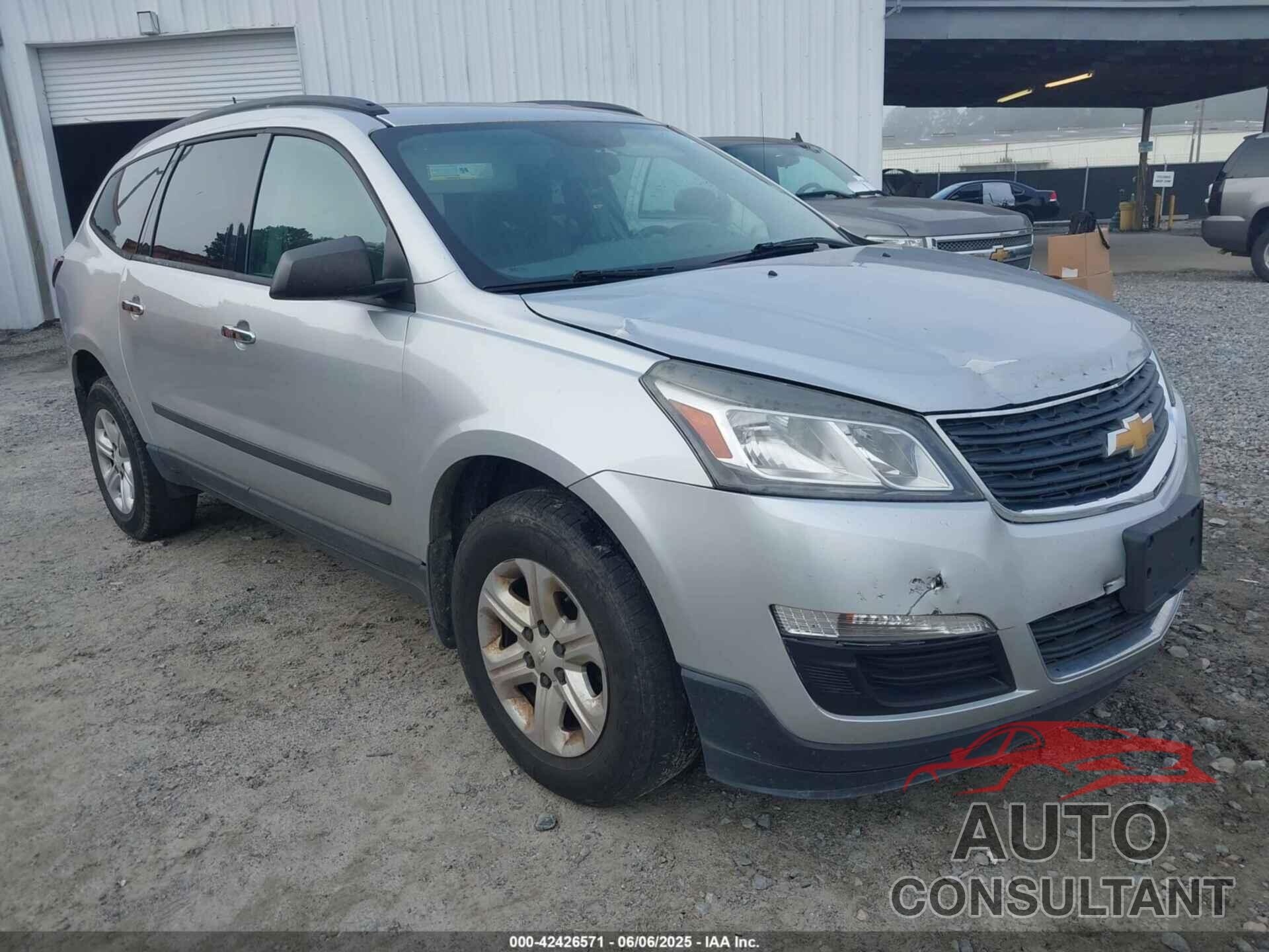 CHEVROLET TRAVERSE 2016 - 1GNKRFKD8GJ343572