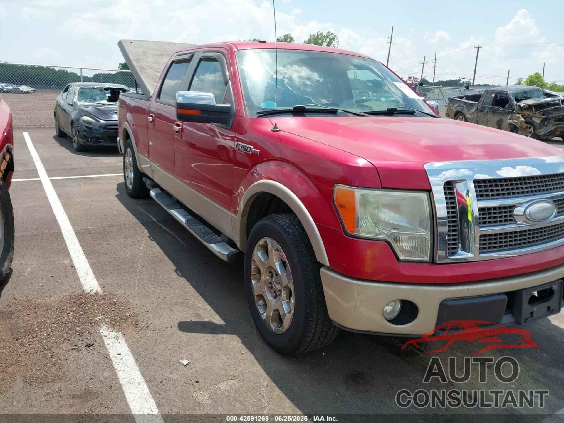 FORD F-150 2009 - 1FTPW12V89FB47088