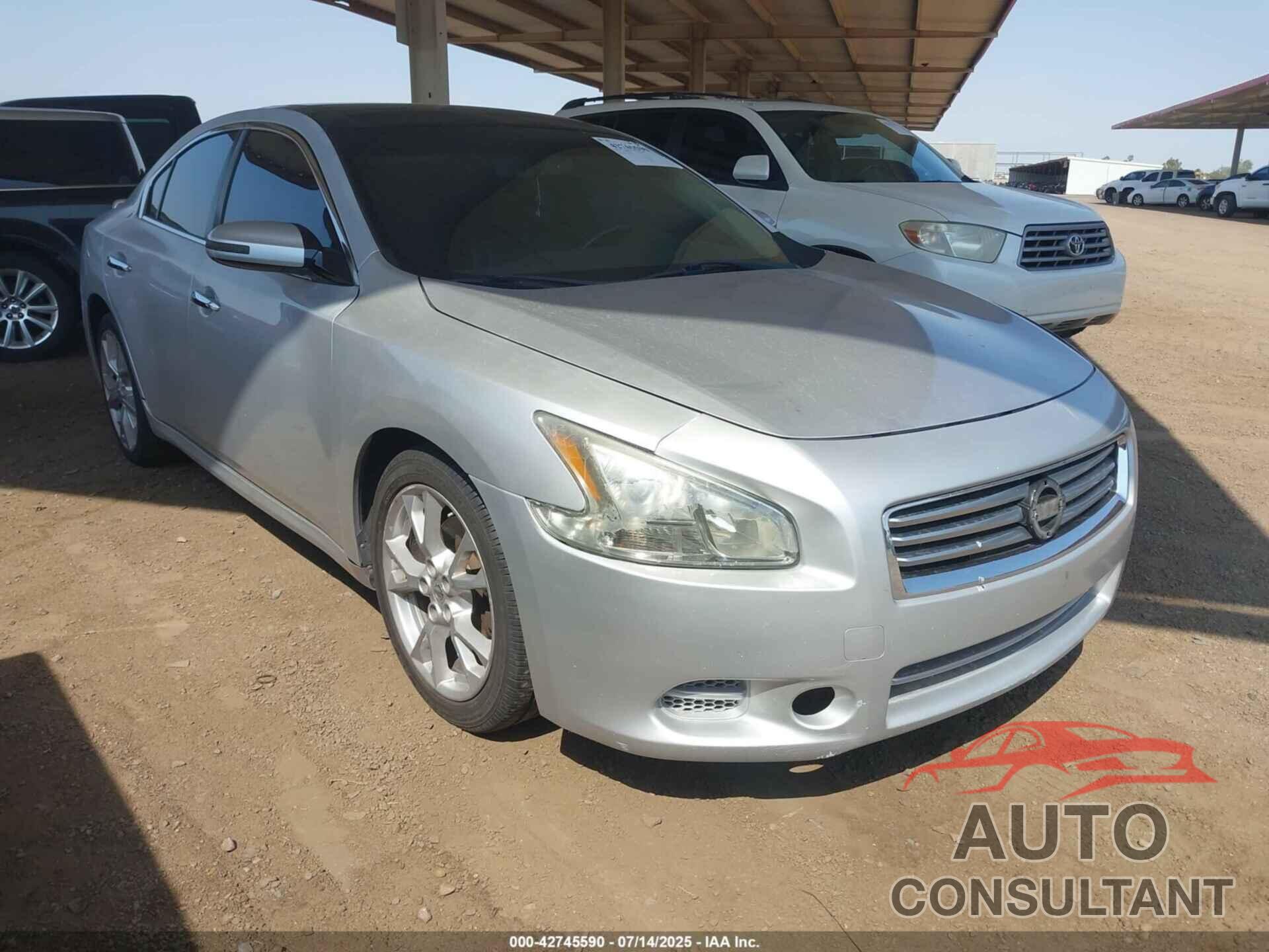 NISSAN MAXIMA 2012 - 1N4AA5AP1CC825807