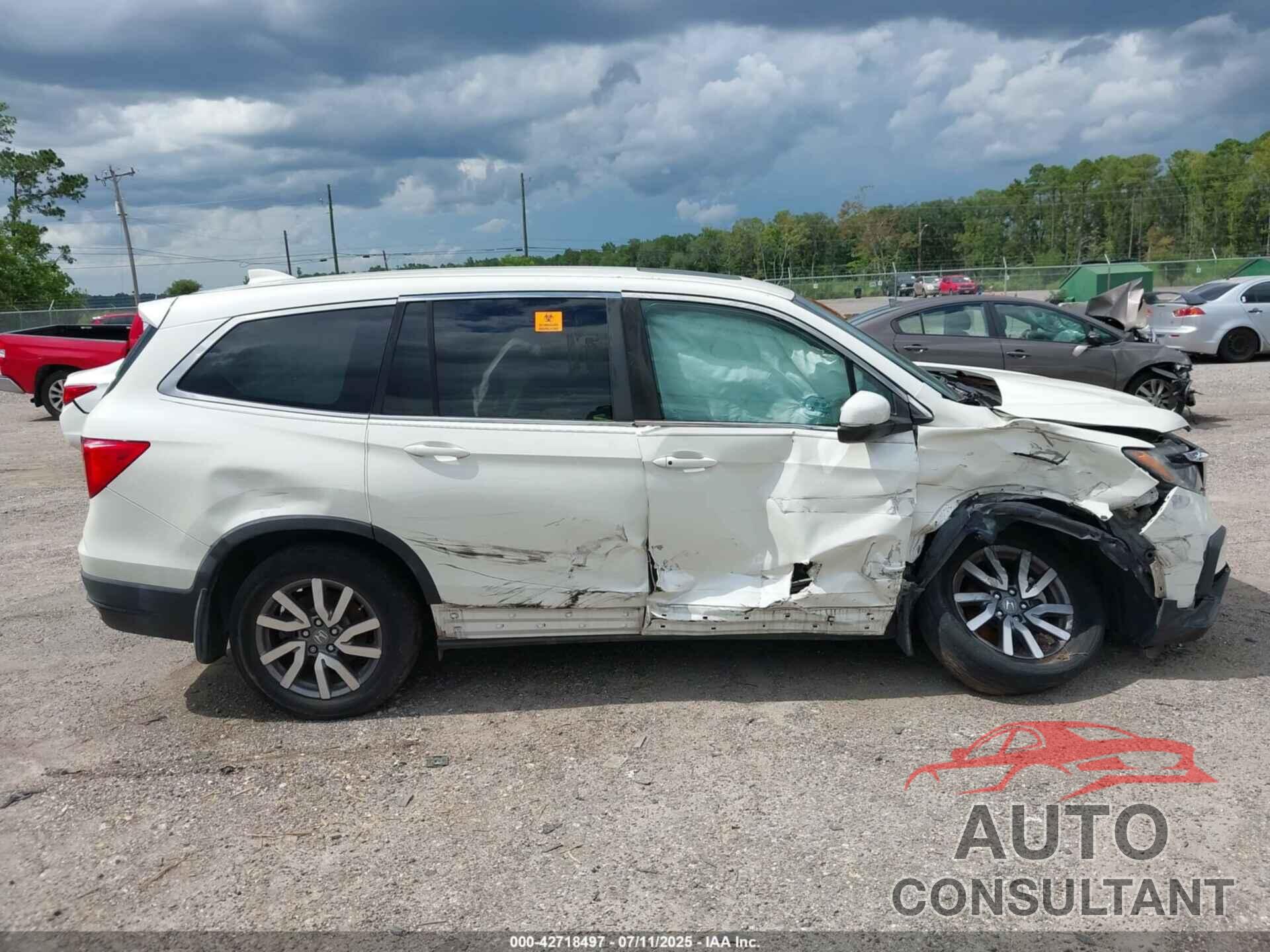 HONDA PILOT 2019 - 5FNYF6H49KB067552