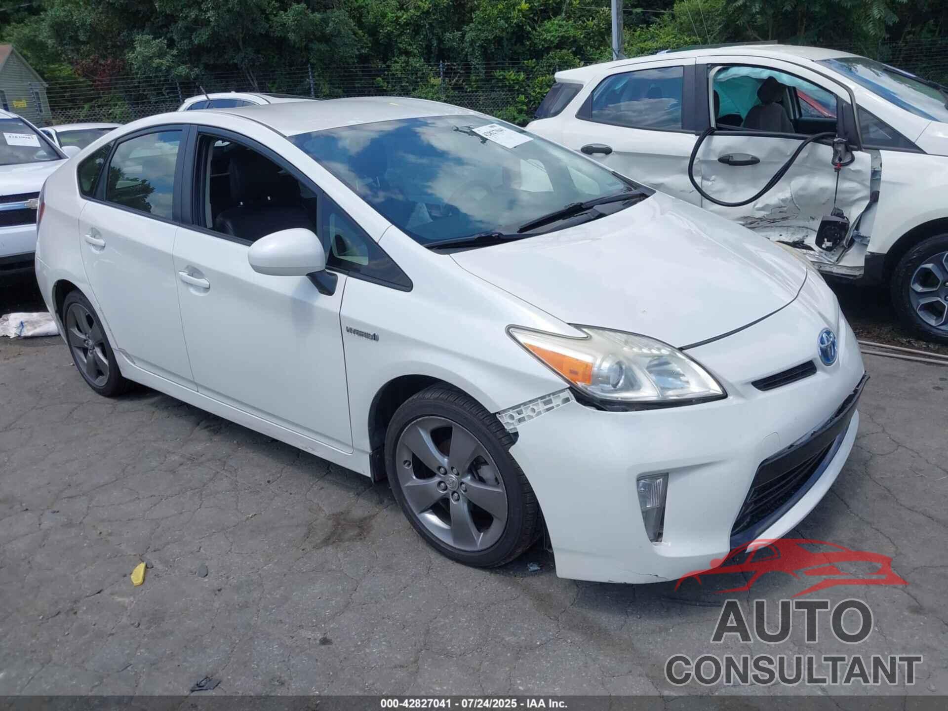 TOYOTA PRIUS 2013 - JTDKN3DU7D5608163