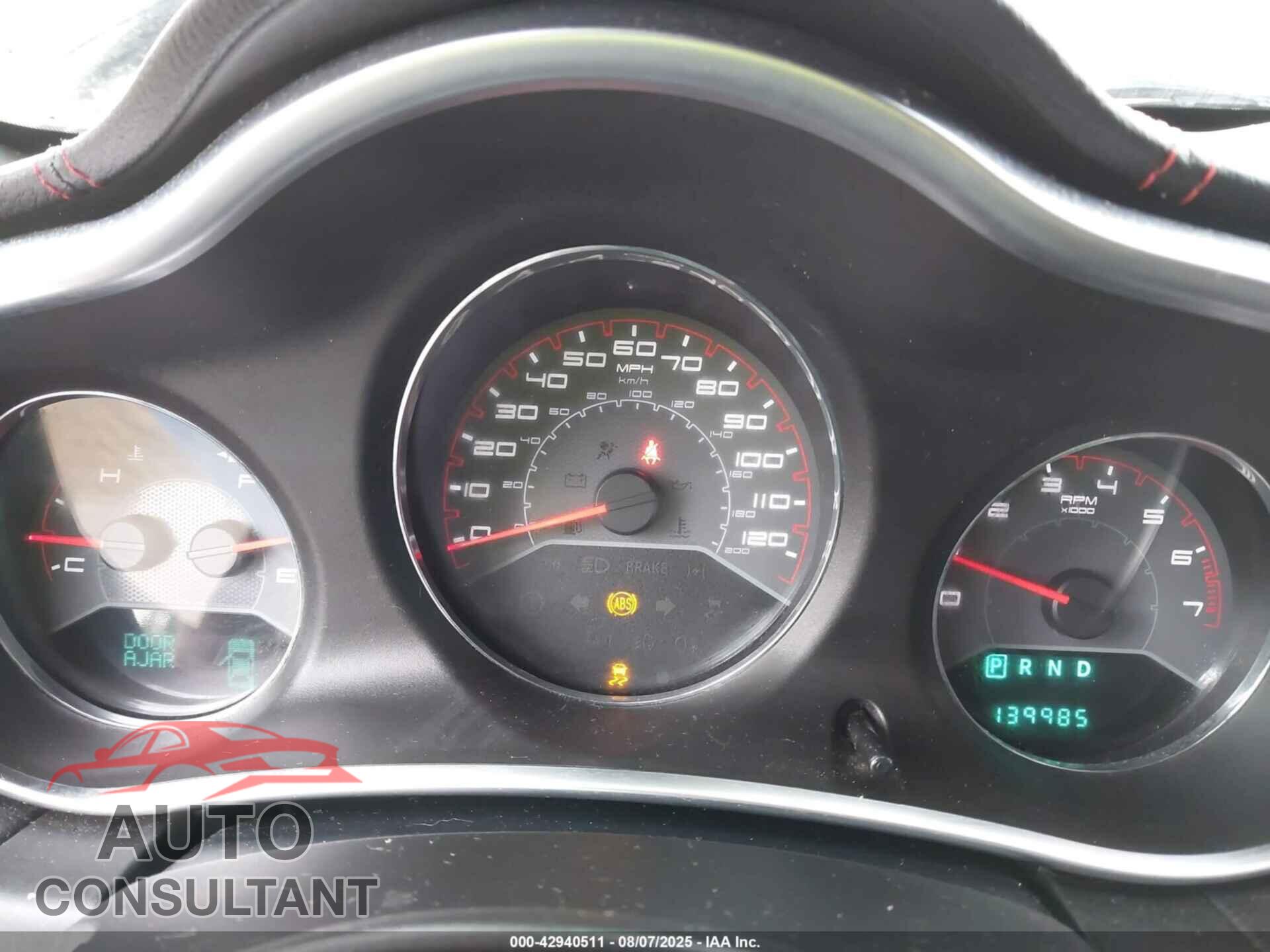 DODGE AVENGER 2012 - 1C3CDZEG1CN121868
