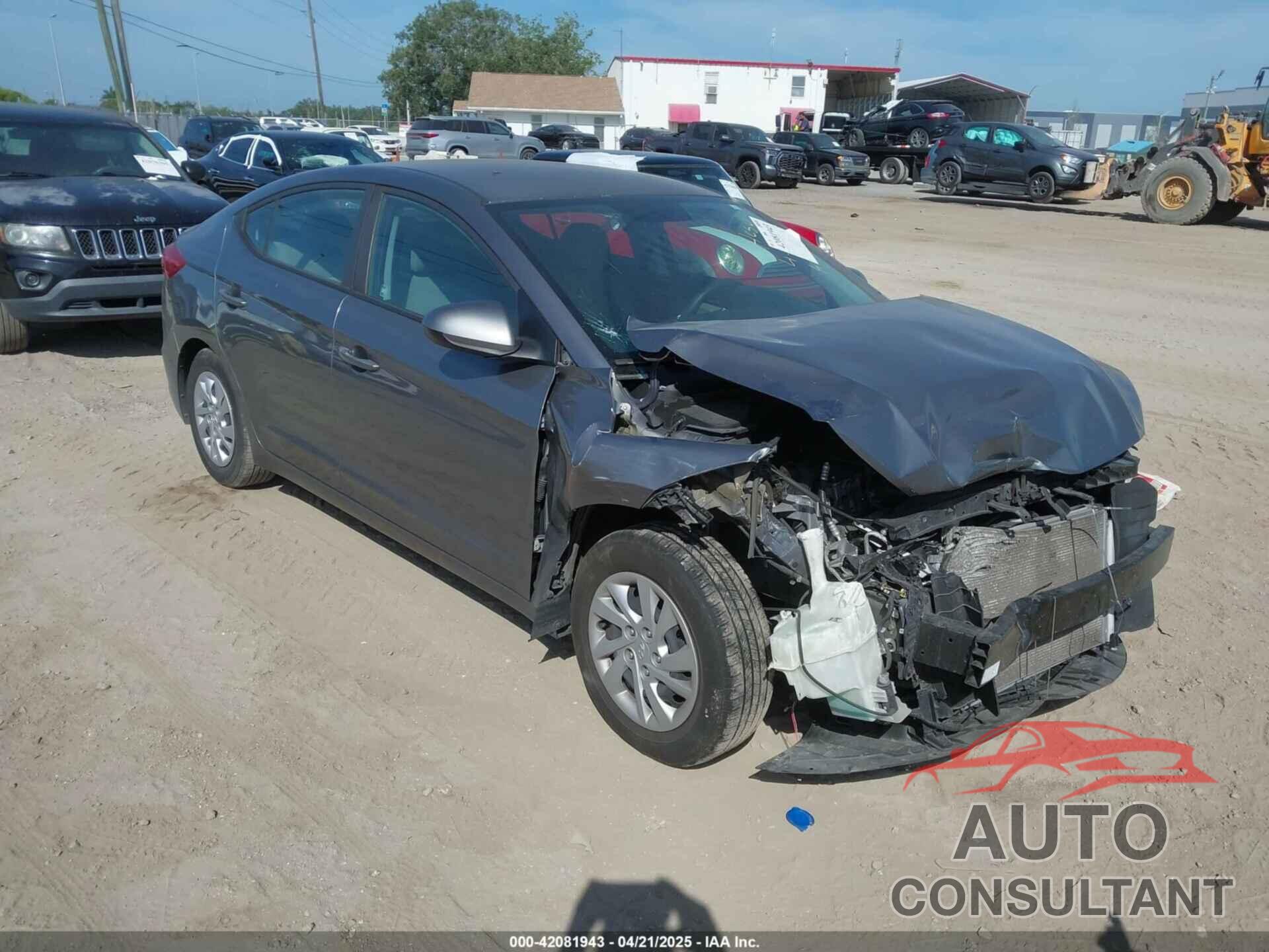 HYUNDAI ELANTRA 2018 - 5NPD74LF1JH336992