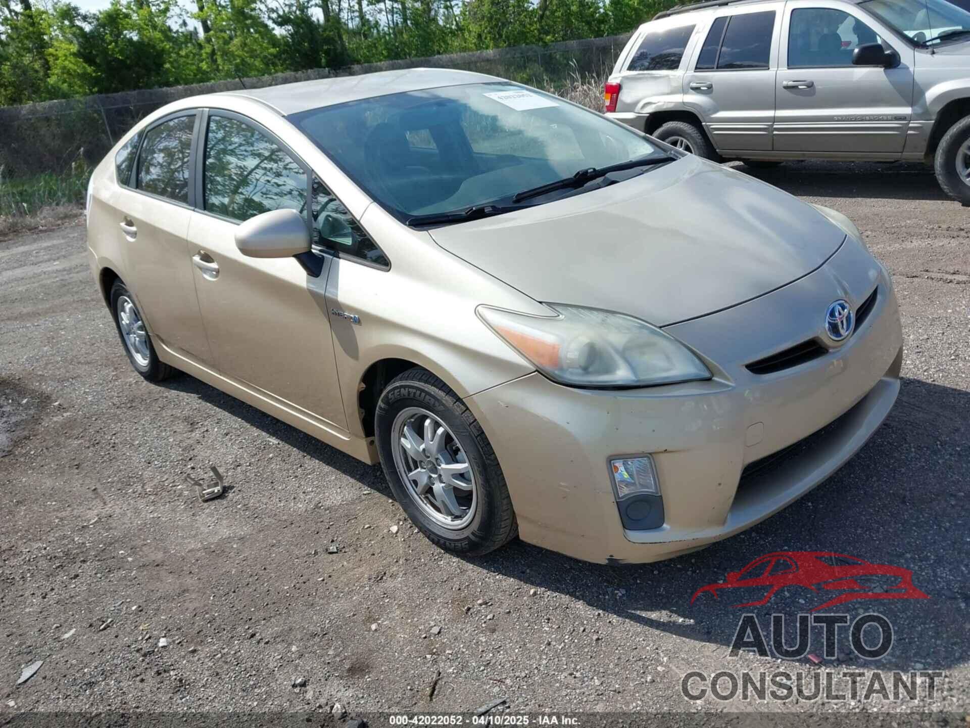 TOYOTA PRIUS 2010 - JTDKN3DU2A1088232