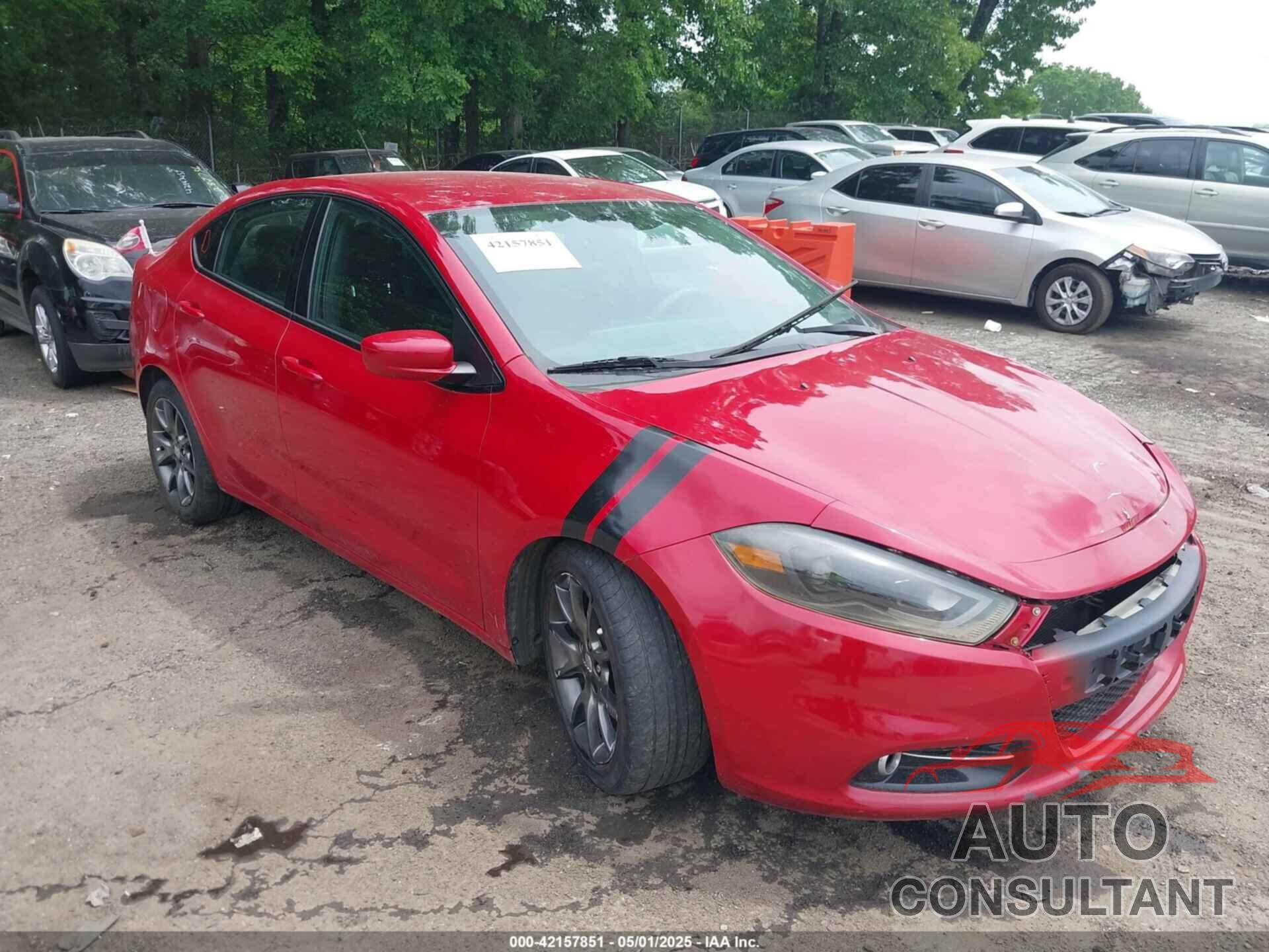 DODGE DART 2013 - 1C3CDFBA1DD295459