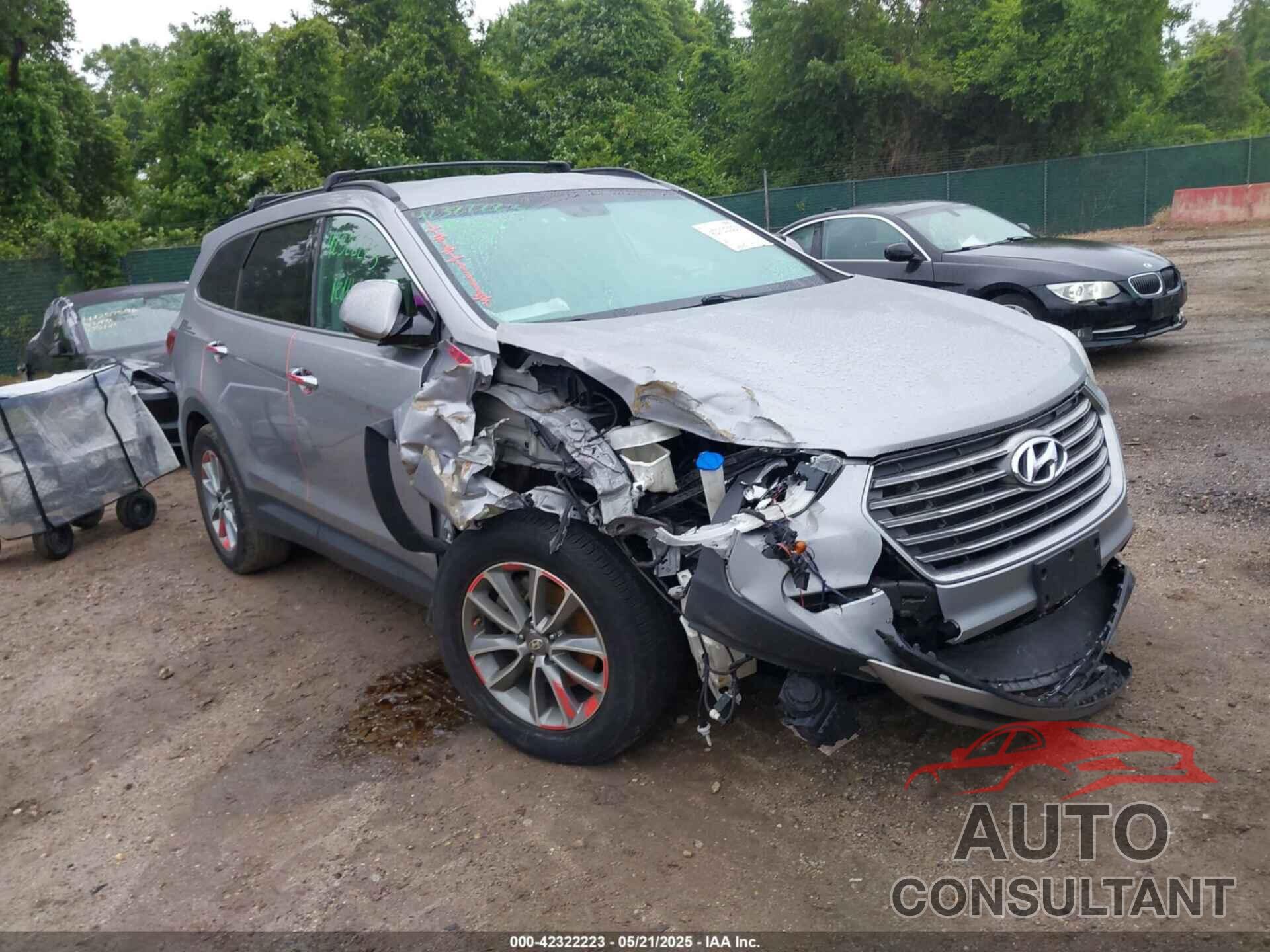 HYUNDAI SANTA FE 2017 - KM8SM4HF5HU188379
