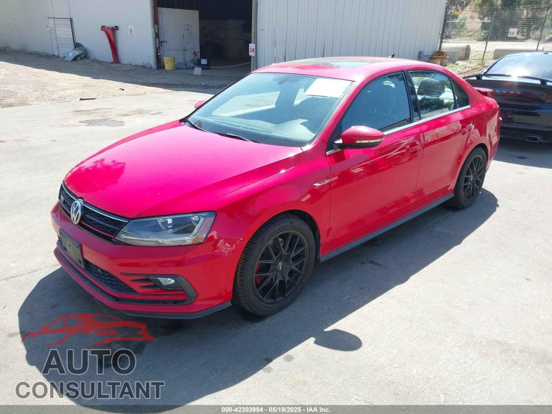 VOLKSWAGEN JETTA 2017 - 3VW4T7AJ3HM350575