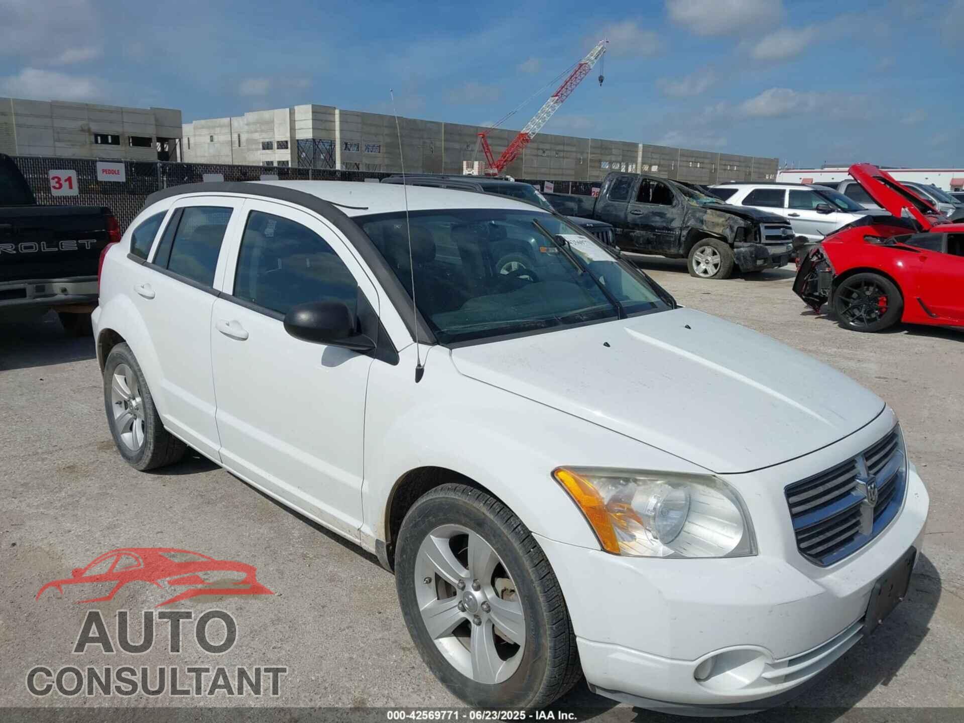 DODGE CALIBER 2012 - 1C3CDWDA5CD536600