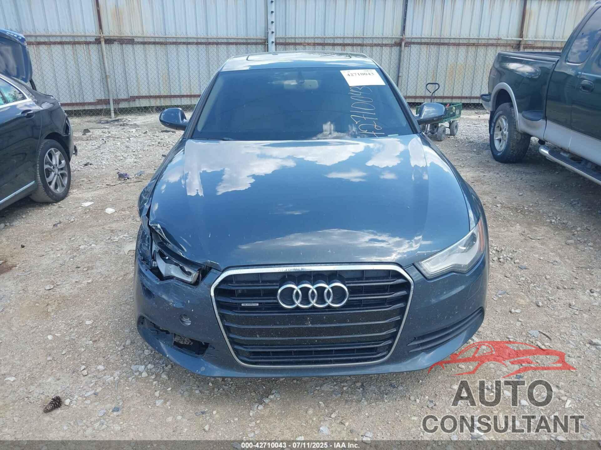 AUDI A6 2015 - WAUGFAFCXFN027672