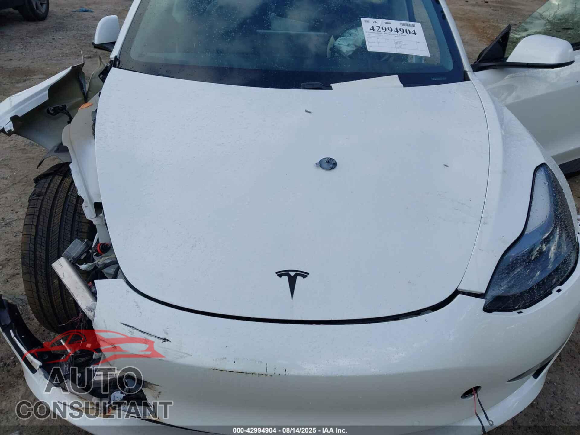 TESLA MODEL 3 2021 - 5YJ3E1EA9MF016159
