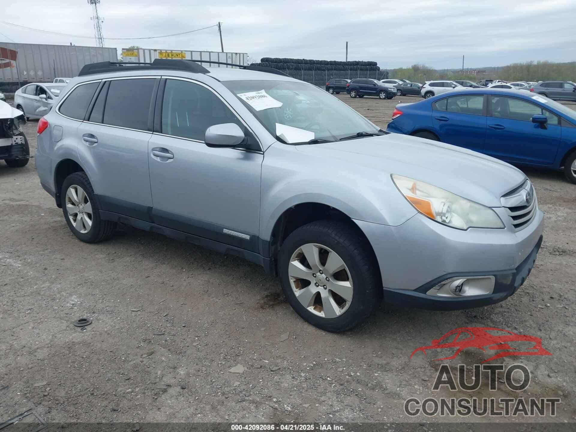 SUBARU OUTBACK 2012 - 4S4BRBCC7C3259731