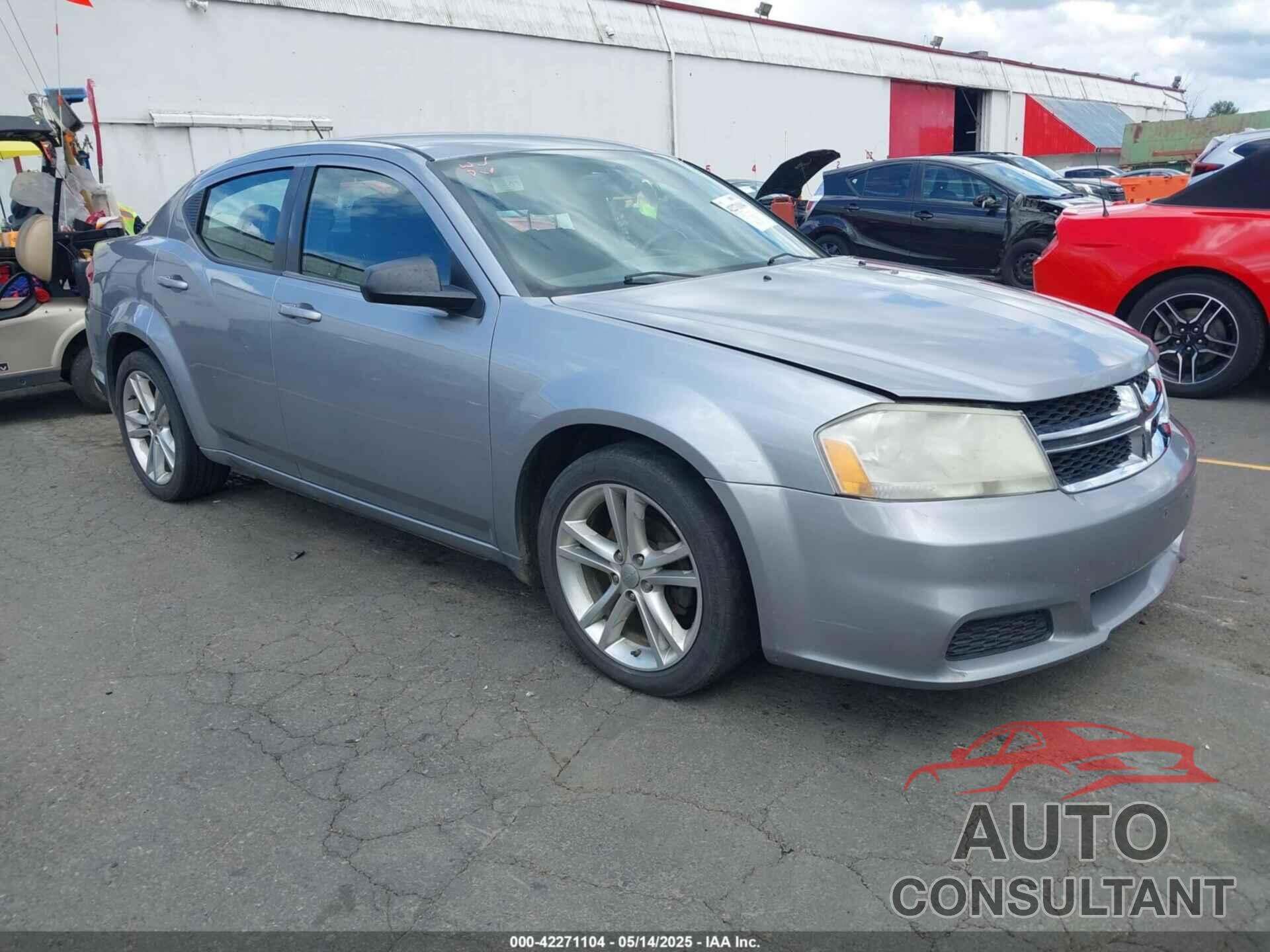 DODGE AVENGER 2013 - 1C3CDZAG7DN531565