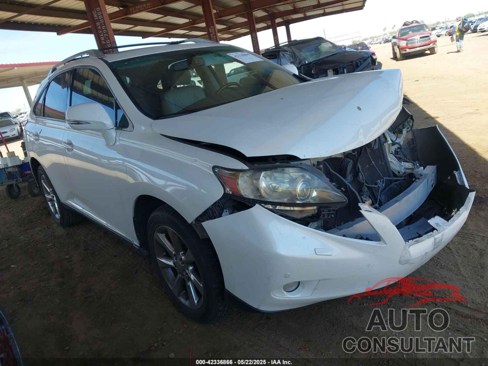 LEXUS RX 350 2010 - JTJZK1BA4A2408596