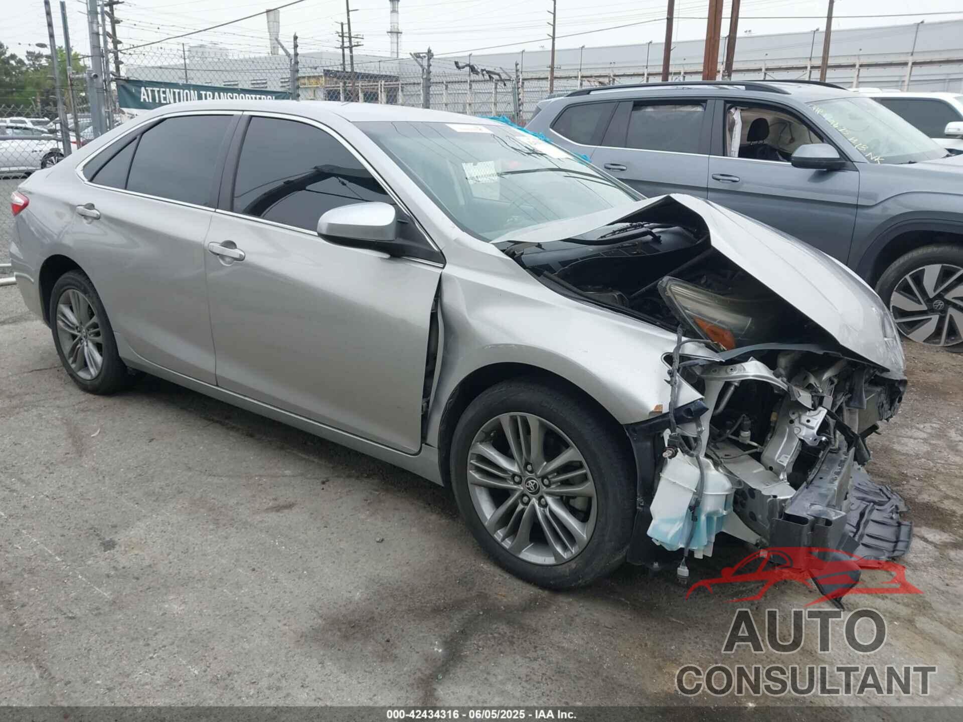 TOYOTA CAMRY 2015 - 4T1BF1FK9FU478937