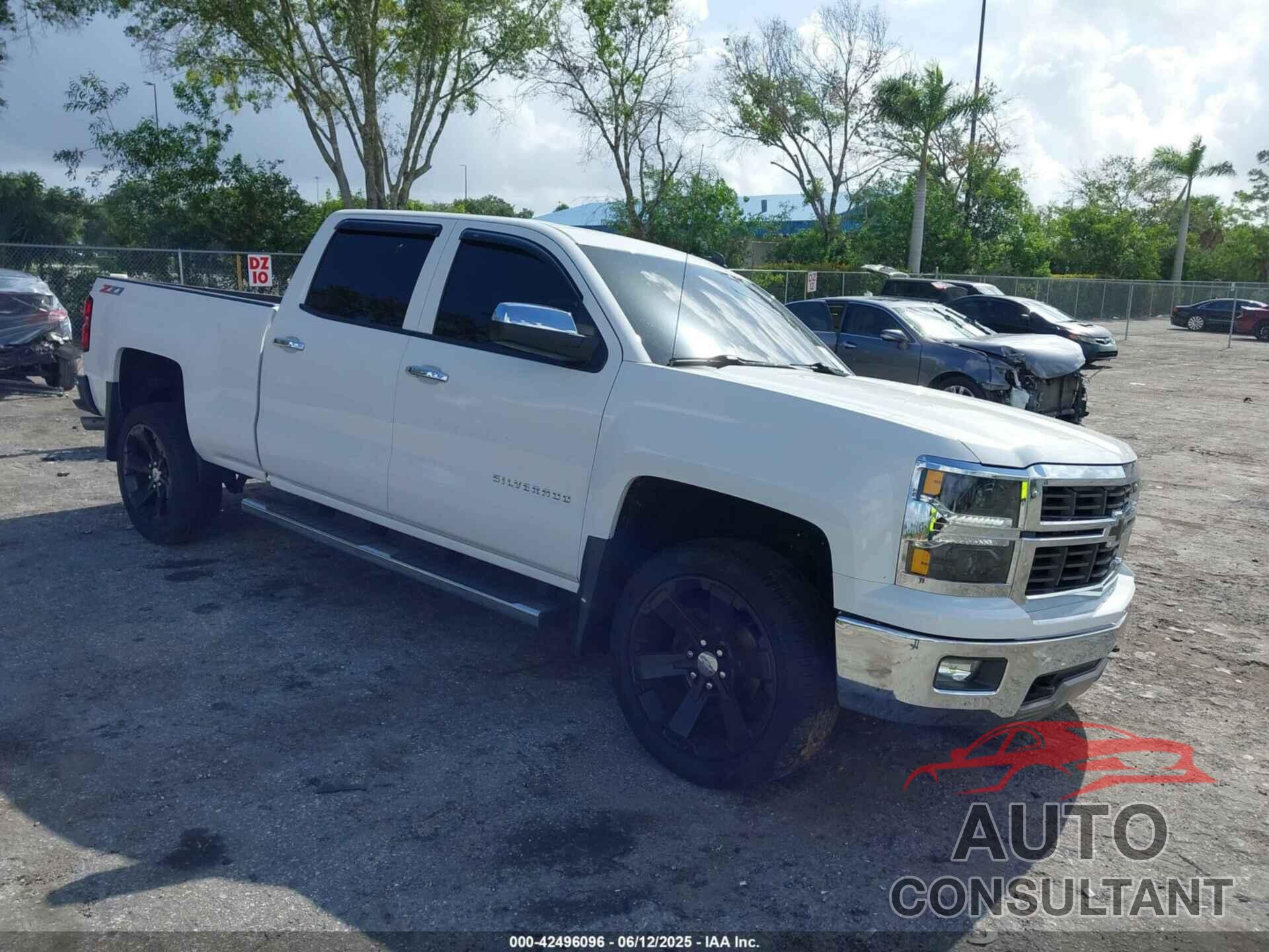 CHEVROLET SILVERADO 2014 - 3GCUKREC4EG165040