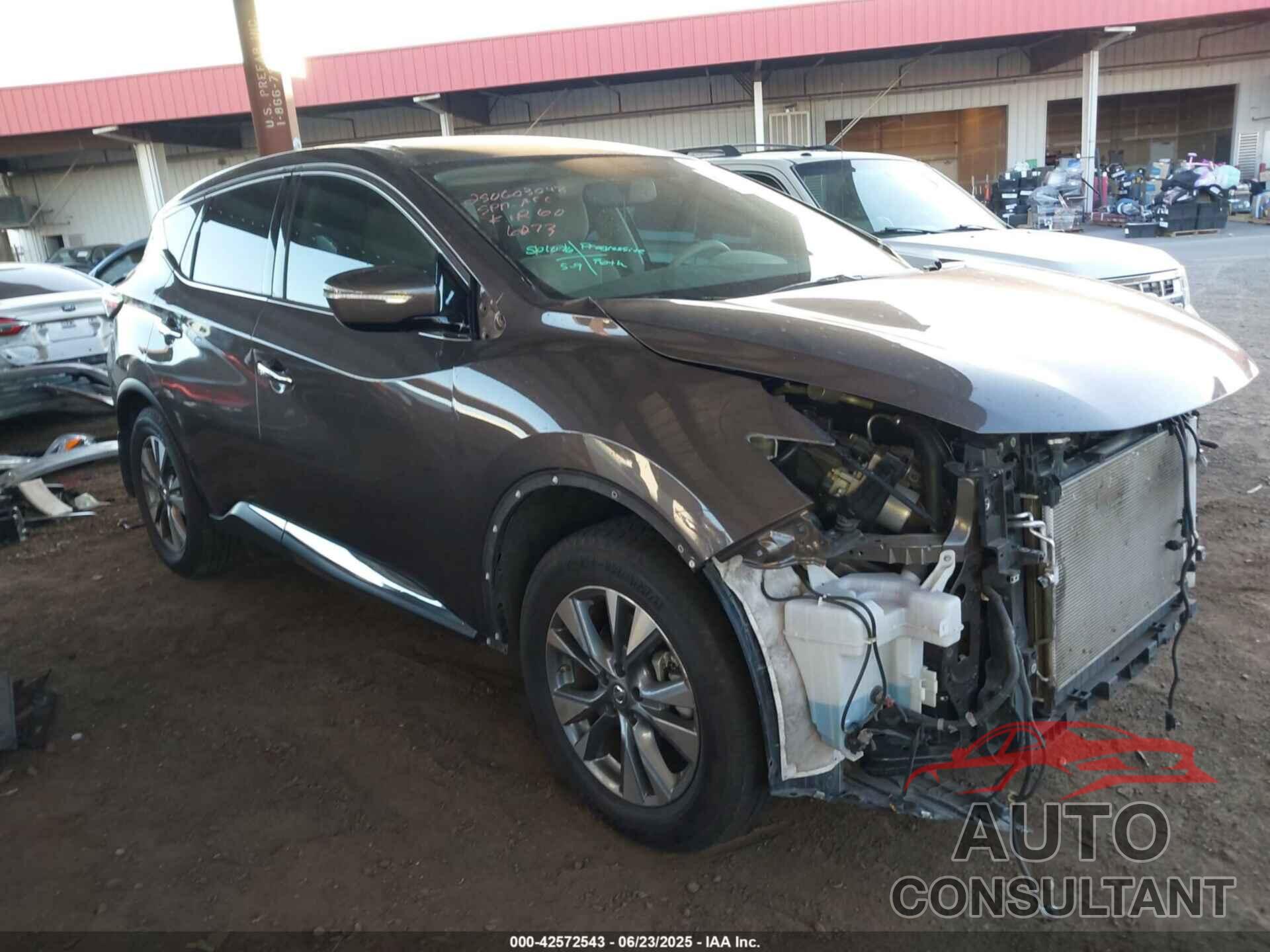 NISSAN MURANO 2015 - 5N1AZ2MG8FN266273