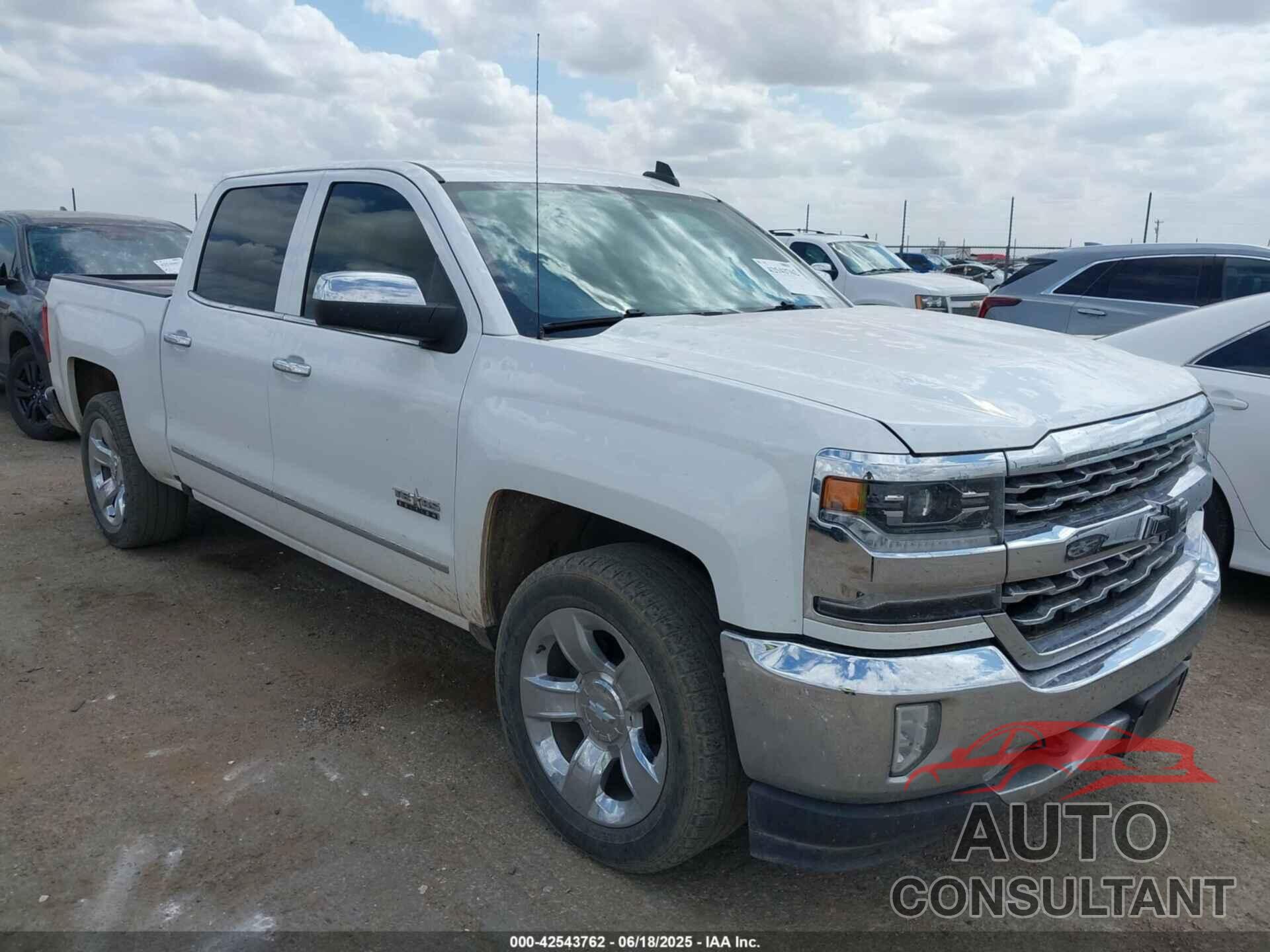 CHEVROLET SILVERADO 1500 2018 - 3GCPCSEC9JG497020