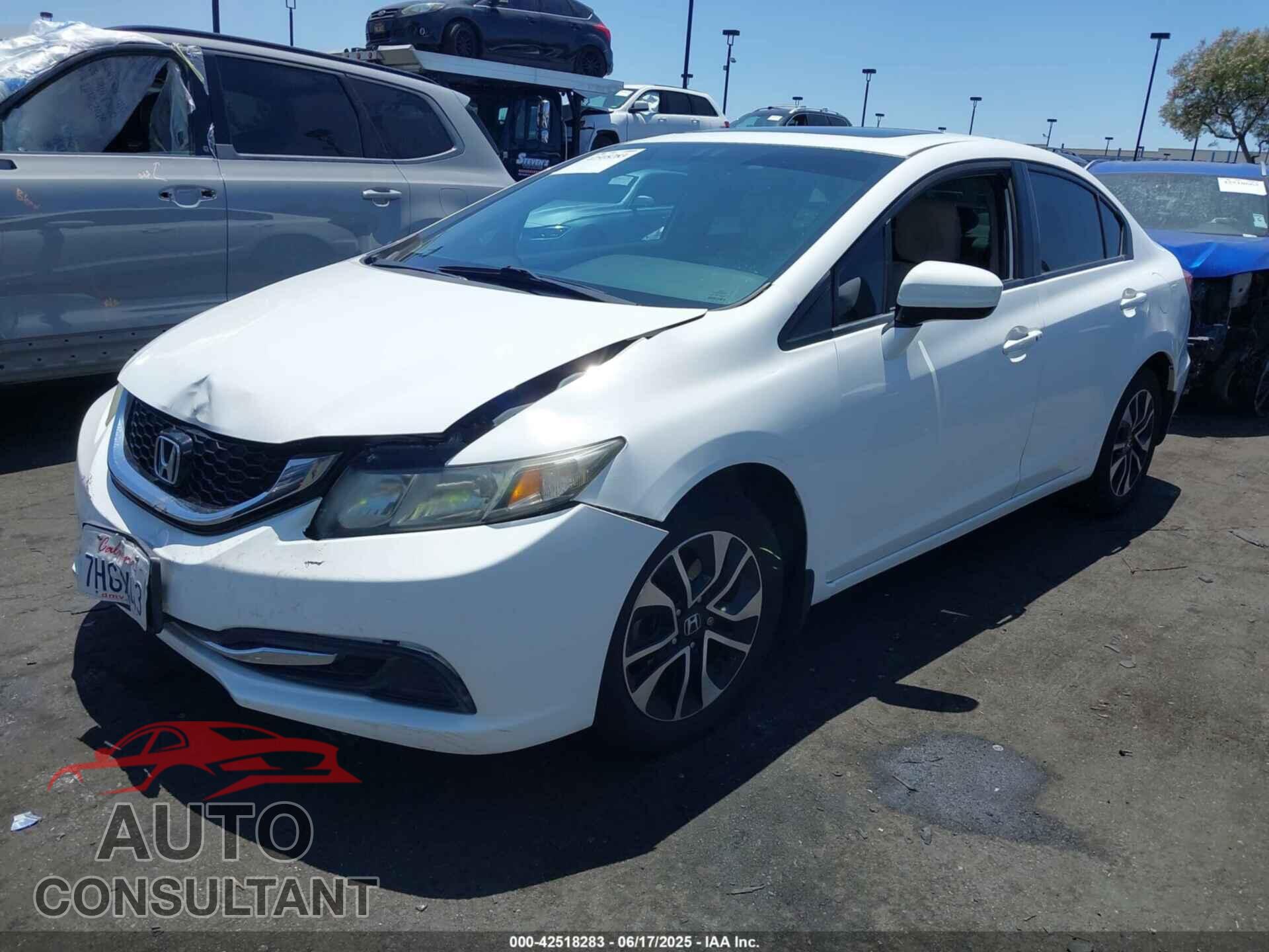 HONDA CIVIC 2014 - 19XFB2F8XEE271207