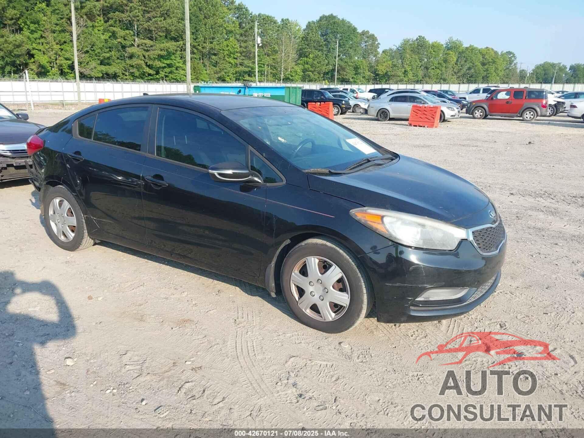 KIA FORTE 2015 - KNAFX4A66F5315121