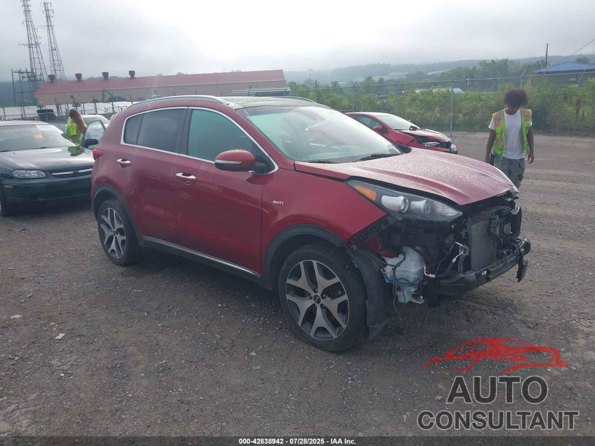 KIA SPORTAGE 2017 - KNDPRCA69H7251918