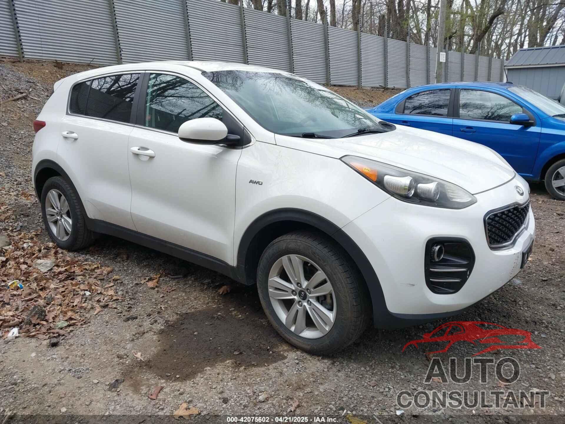 KIA SPORTAGE 2018 - KNDPMCAC1J7393870