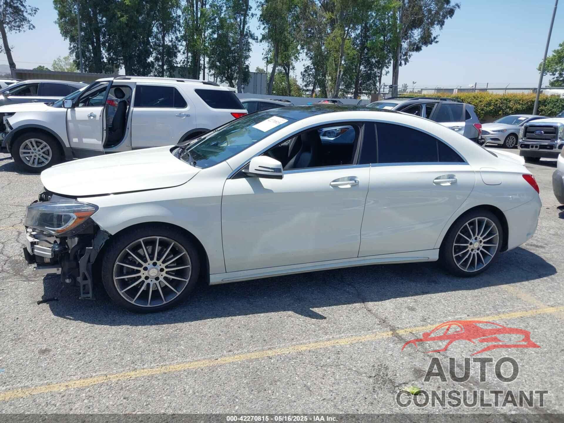 MERCEDES-BENZ CLA 250 2016 - WDDSJ4EB2GN333956