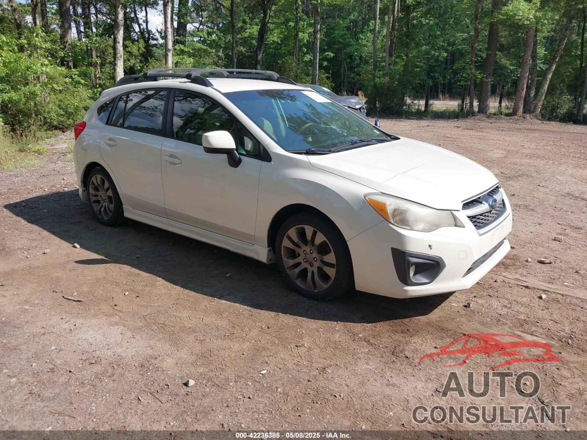 SUBARU IMPREZA 2012 - JF1GPAL66CH206158