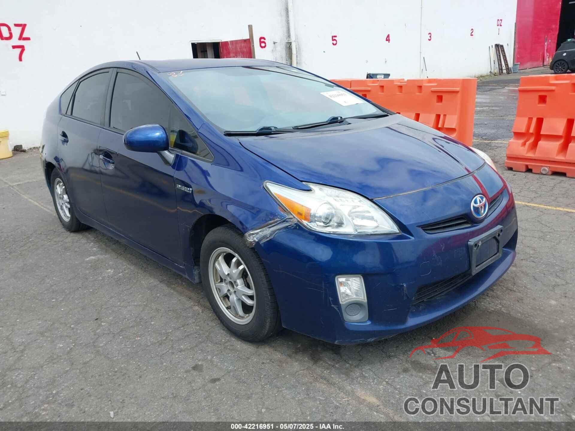 TOYOTA PRIUS 2011 - JTDKN3DU4B1453222