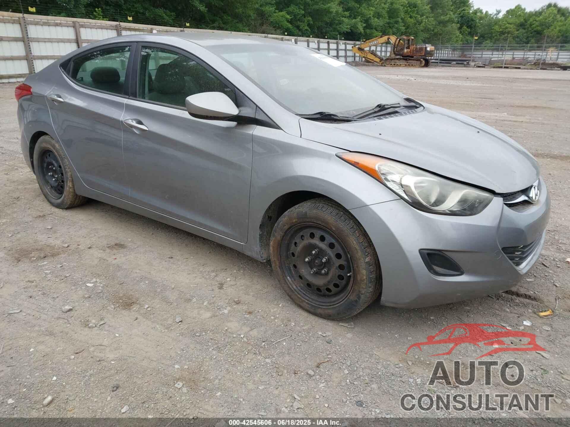 HYUNDAI ELANTRA 2012 - KMHDH4AE3CU399653