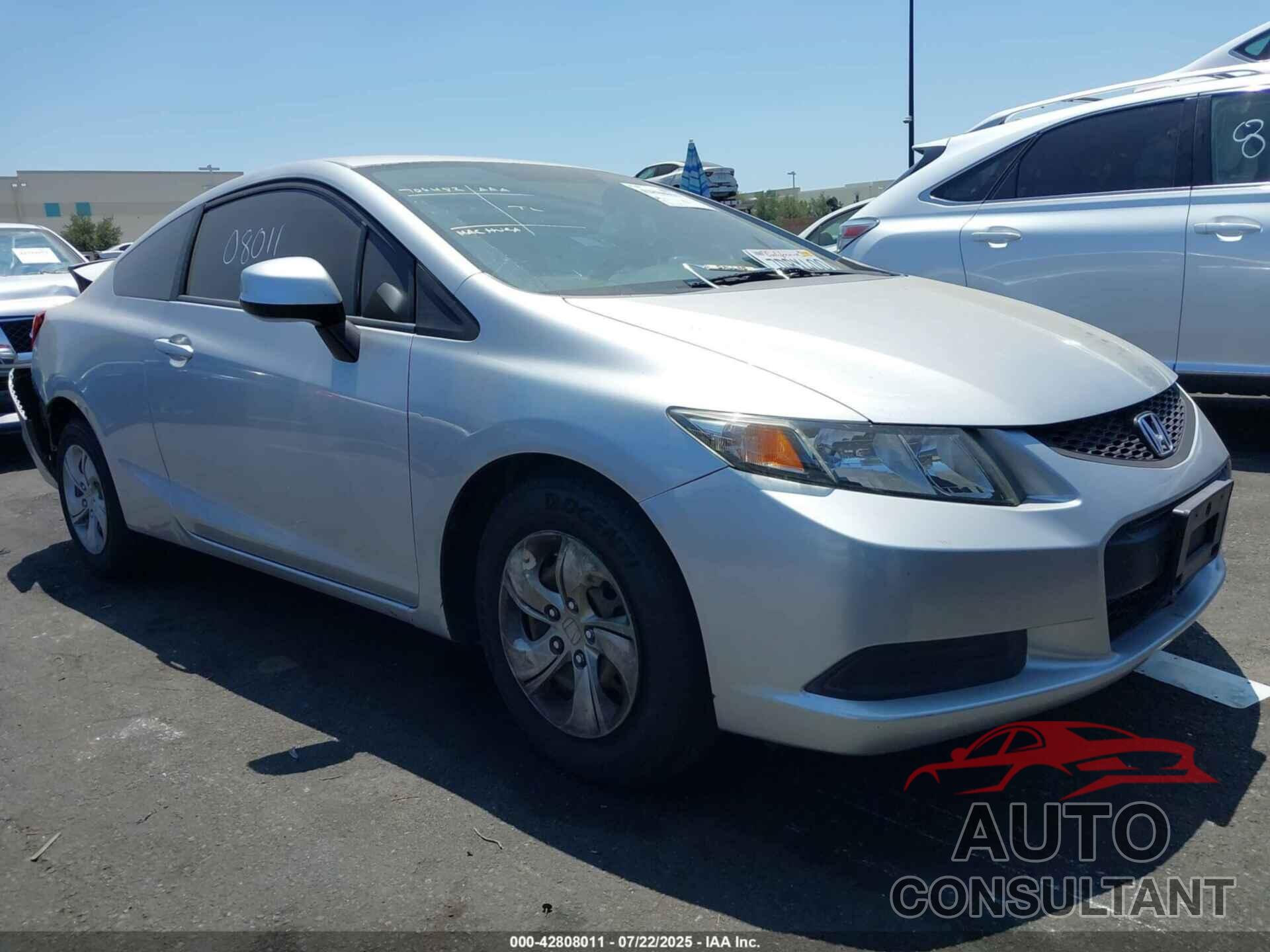 HONDA CIVIC 2013 - 2HGFG3B5XDH528325
