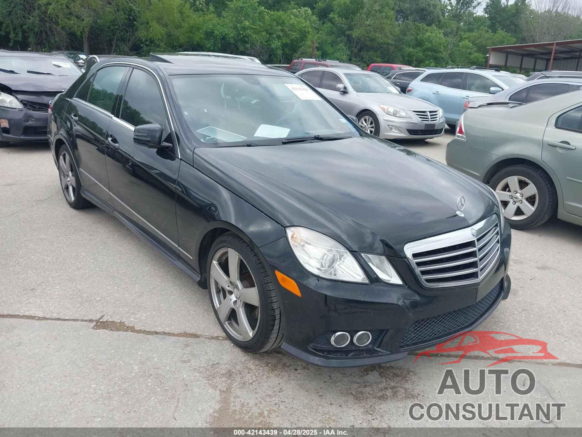 MERCEDES-BENZ E 350 2010 - WDDHF5GB5AA080306