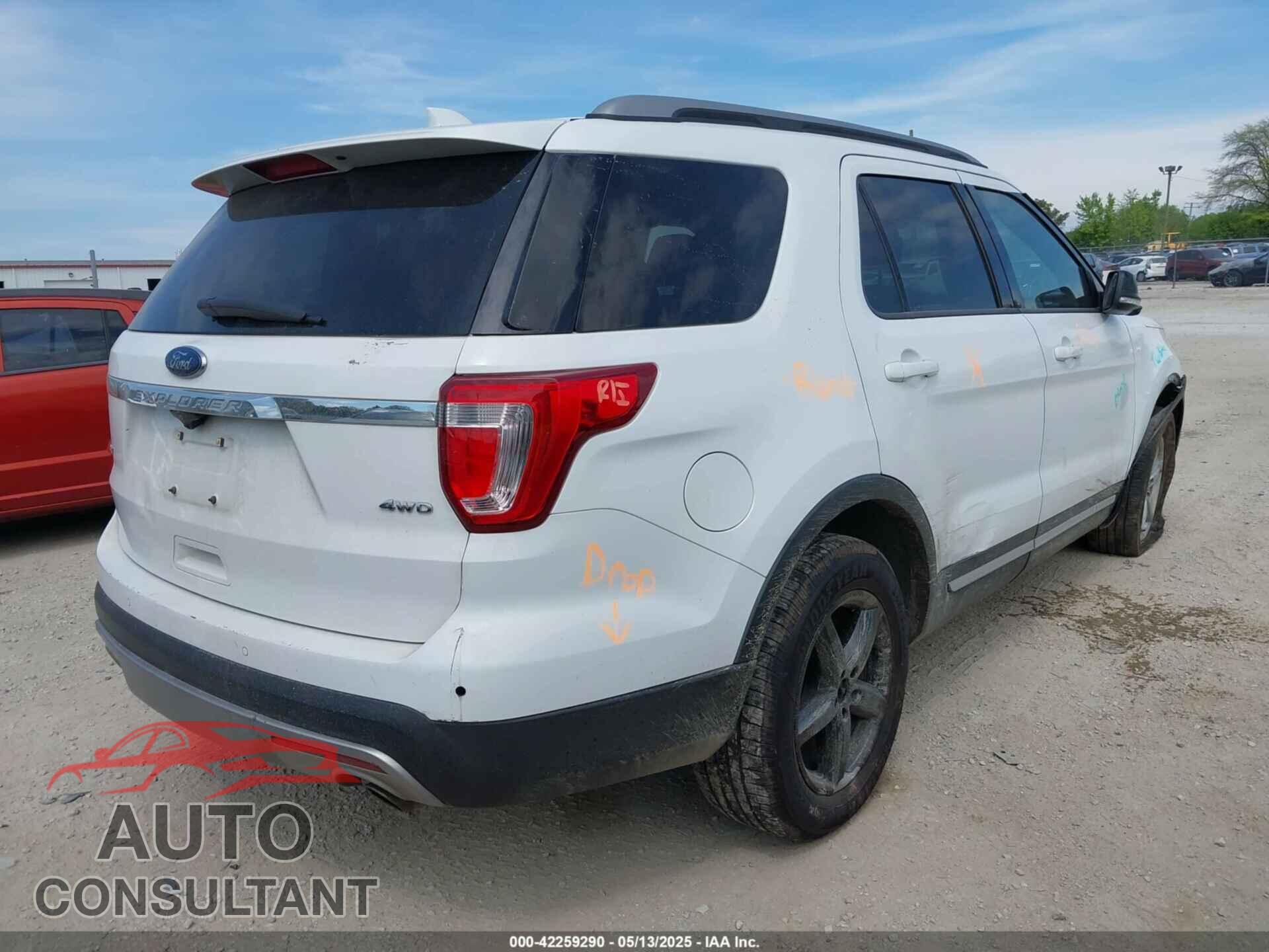 FORD EXPLORER 2017 - 1FM5K8D83HGC13862