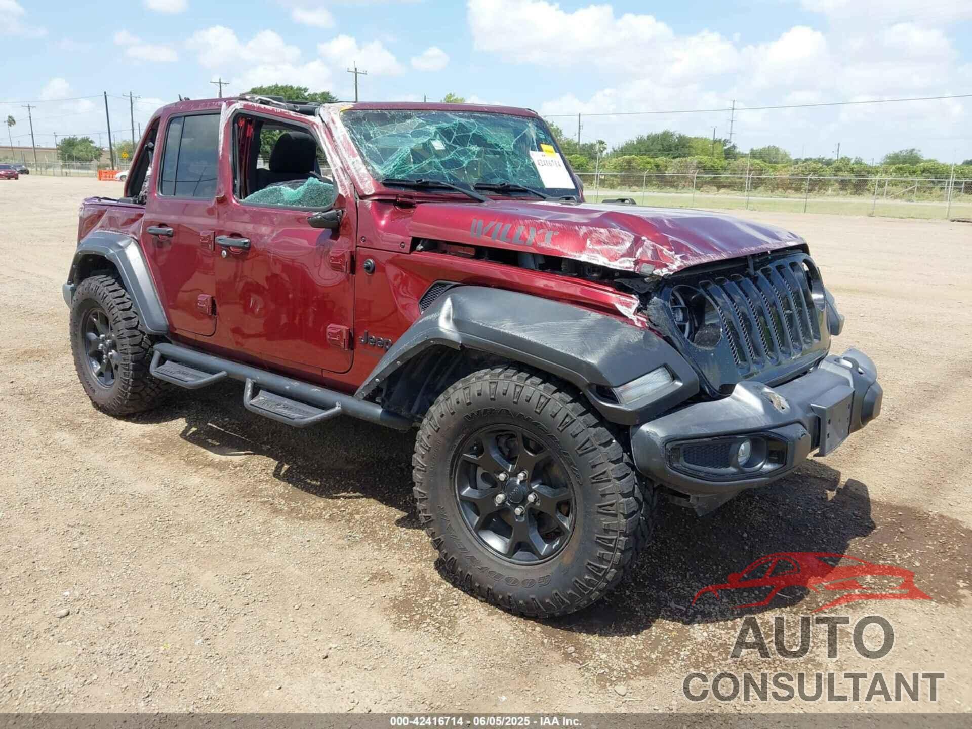 JEEP WRANGLER UNLIMITED 2021 - 1C4HJXDN0MW815350