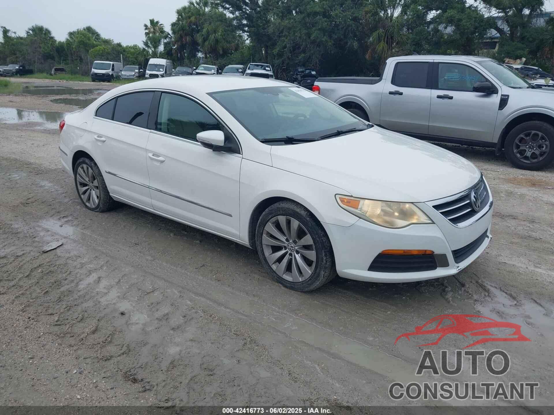 VOLKSWAGEN CC 2011 - WVWMN7AN2BE711744