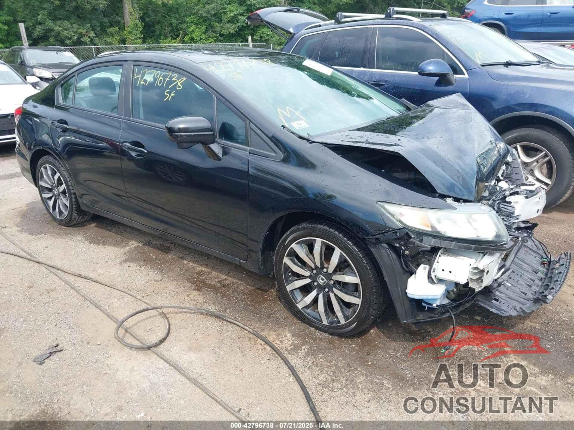 HONDA CIVIC 2015 - 19XFB2F96FE249103