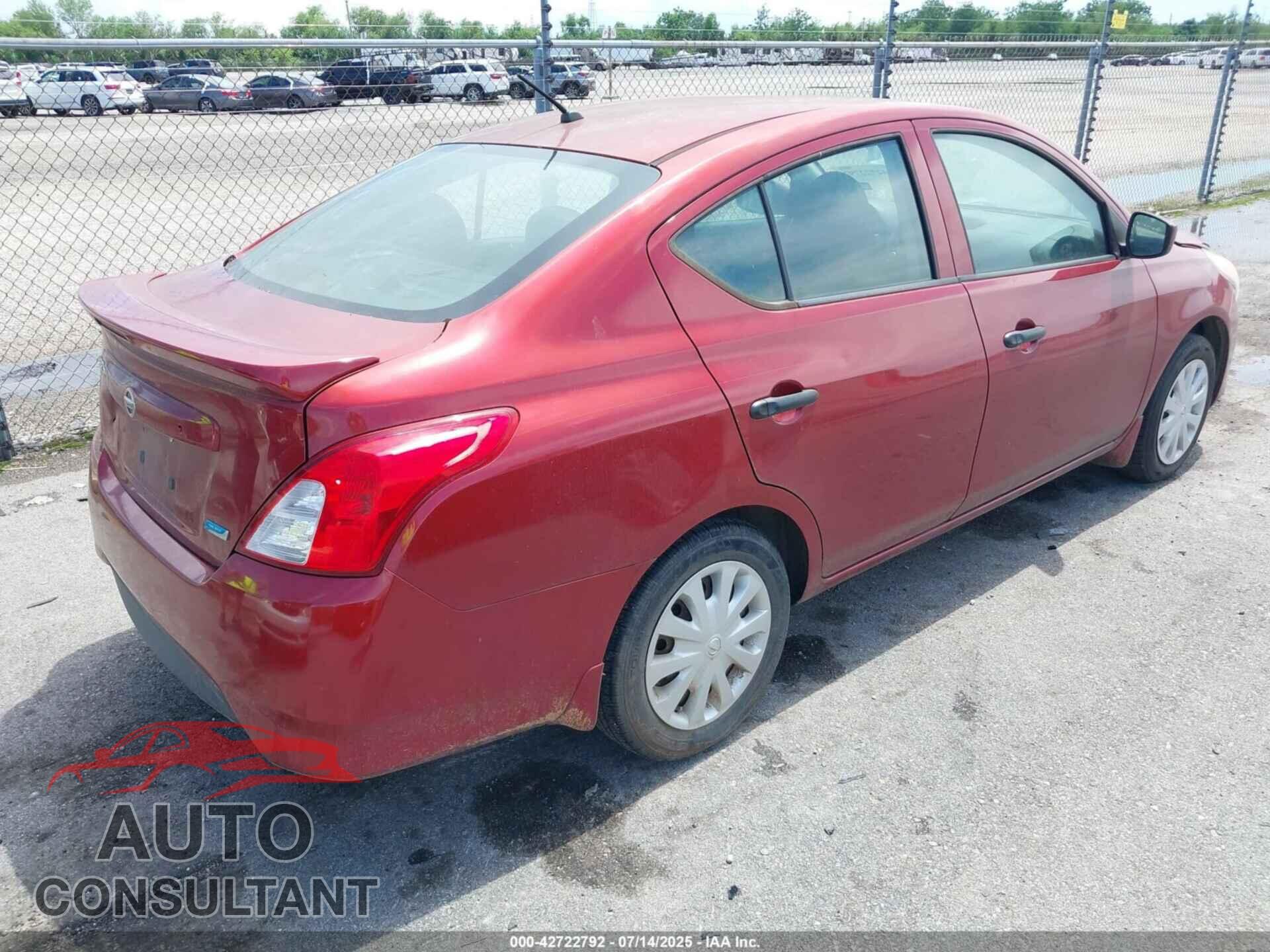 NISSAN VERSA 2016 - 3N1CN7APXGL856442