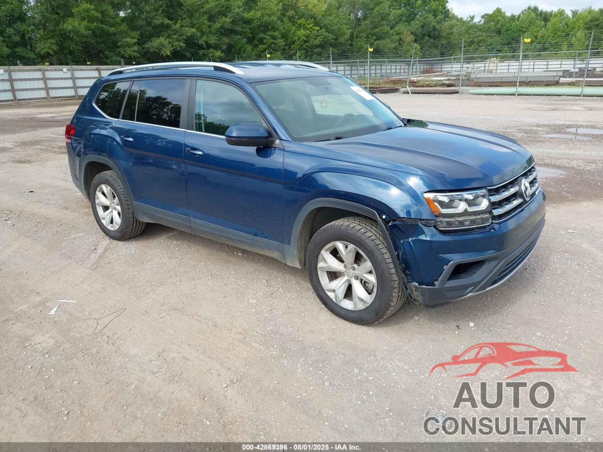 VOLKSWAGEN ATLAS 2018 - 1V2GR2CA7JC522059