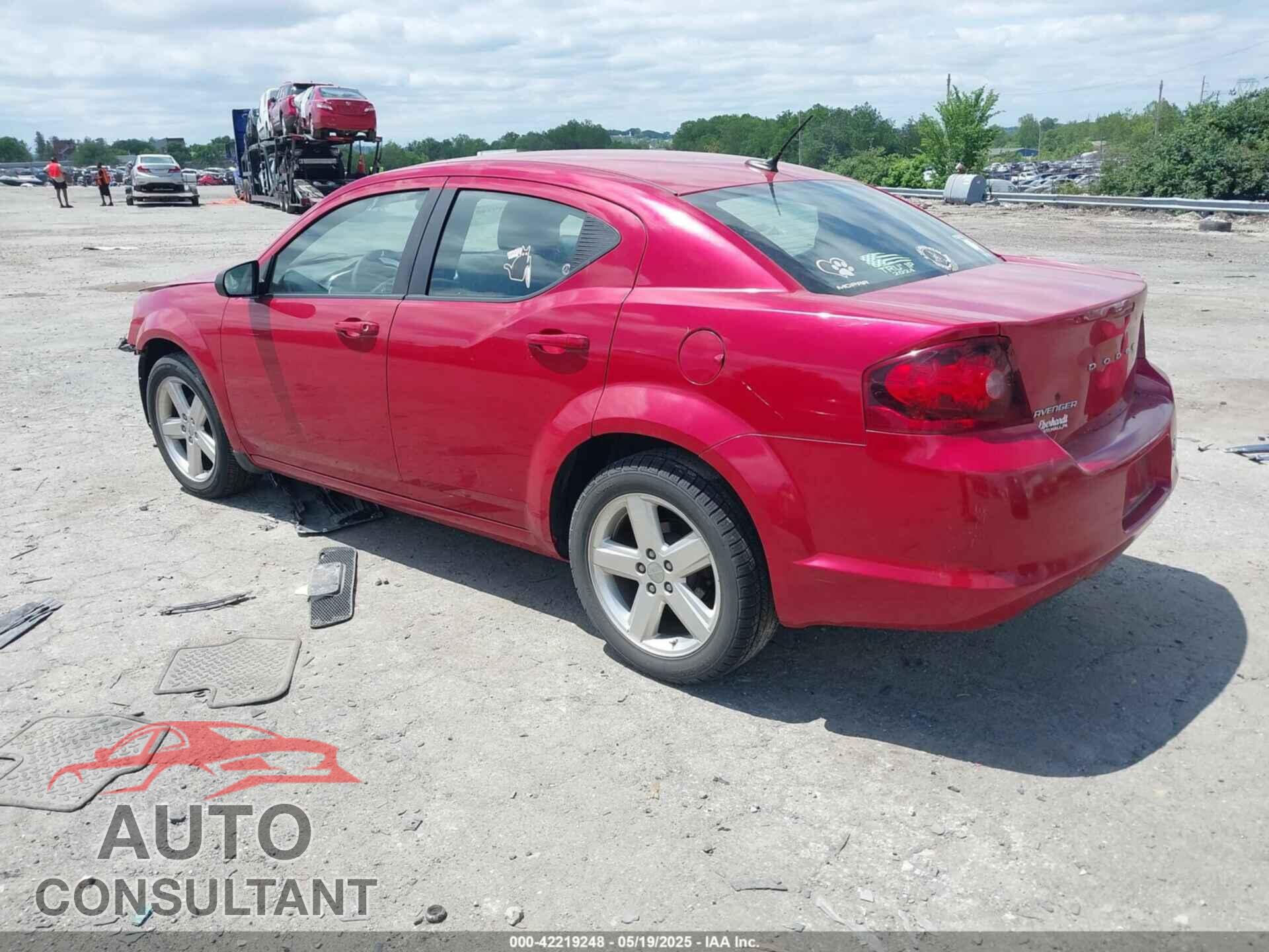 DODGE AVENGER 2013 - 1C3CDZAB0DN517530