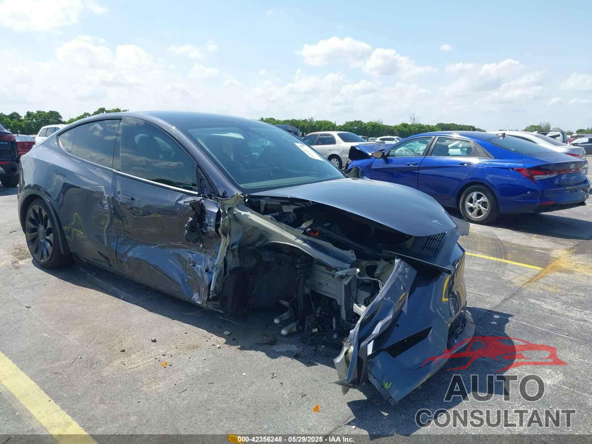 TESLA MODEL Y 2022 - 7SAYGDEF8NF450574