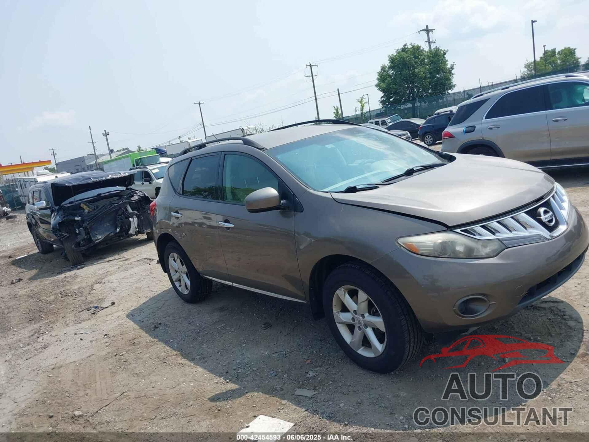 NISSAN MURANO 2009 - JN8AZ18W89W120393