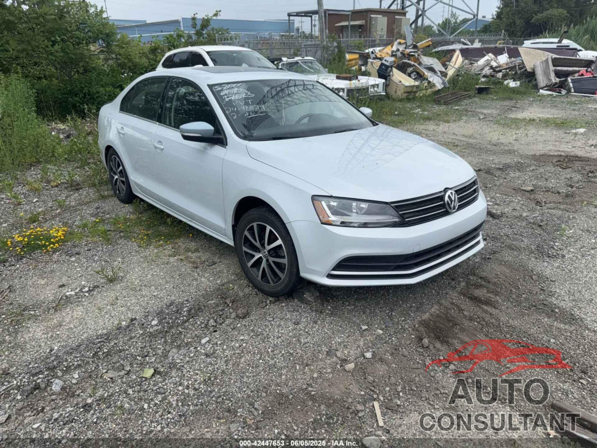 VOLKSWAGEN JETTA 2017 - 3VWDB7AJ5HM273663
