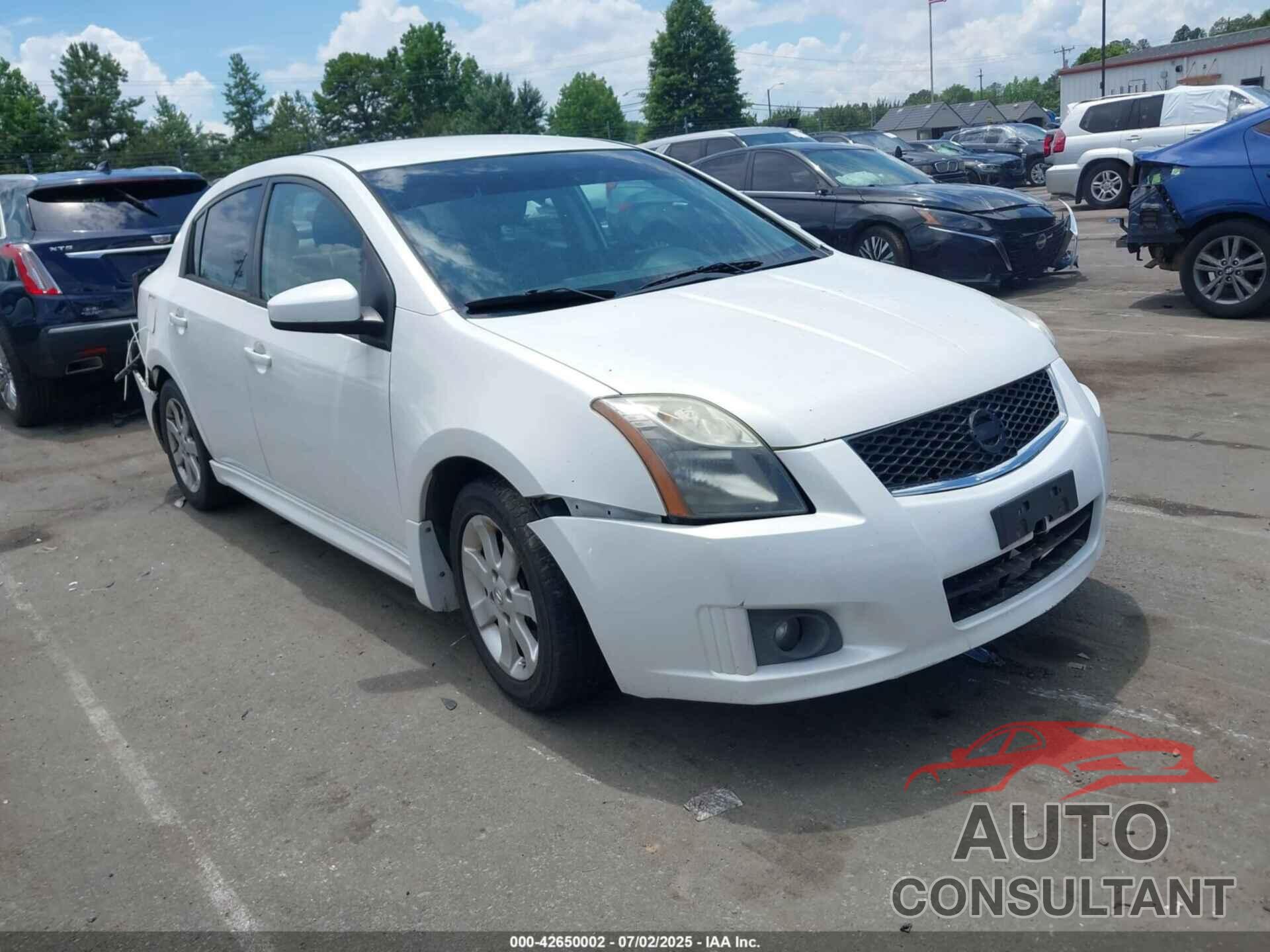 NISSAN SENTRA 2011 - 3N1AB6AP8BL631164