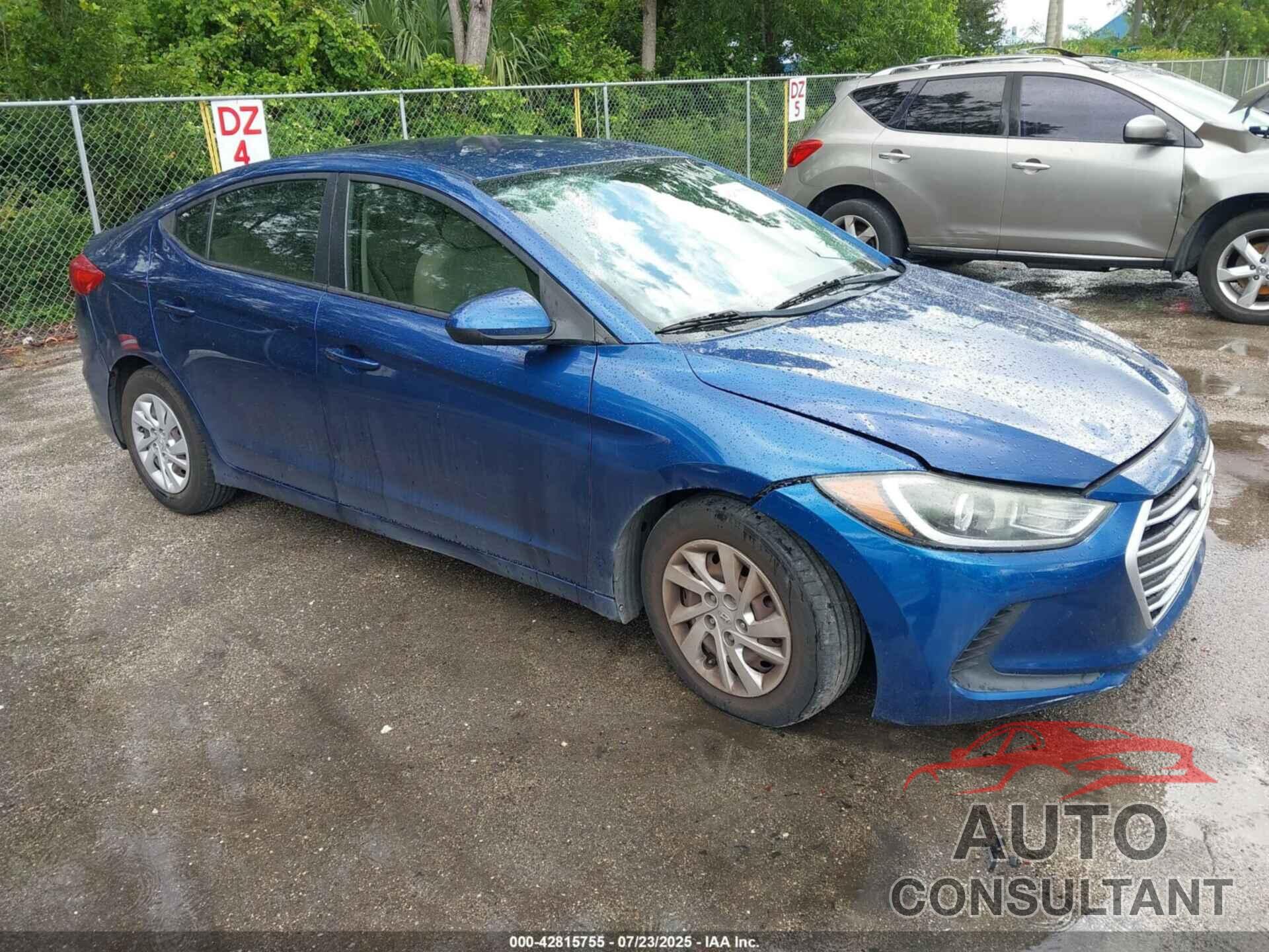 HYUNDAI ELANTRA 2018 - 5NPD74LF0JH339625