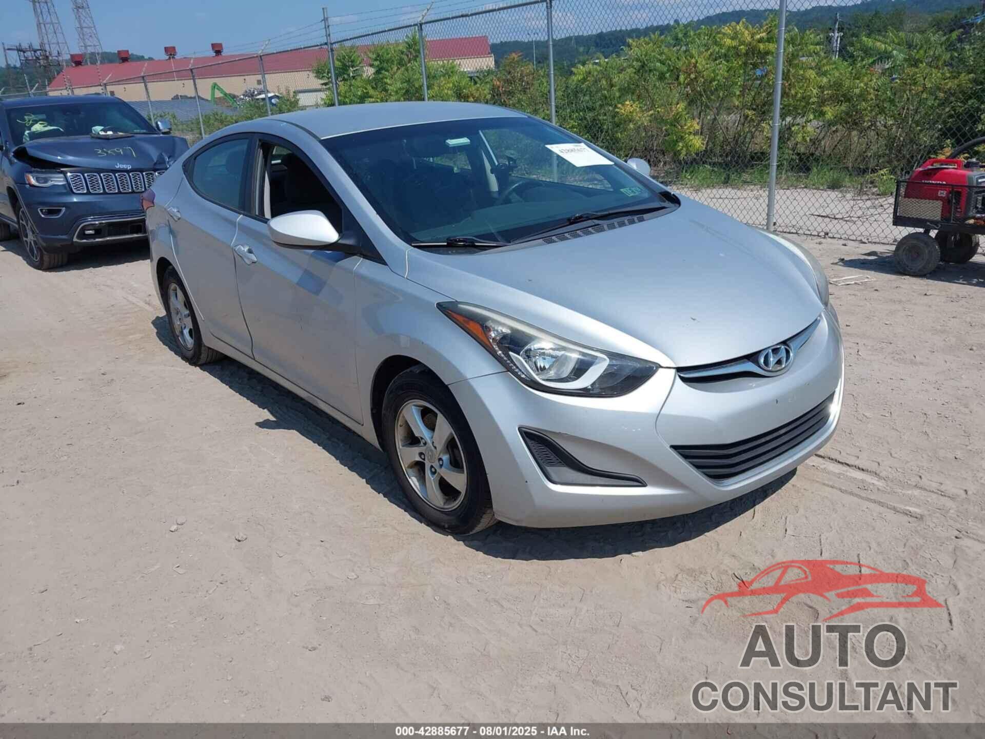 HYUNDAI ELANTRA 2014 - 5NPDH4AE9EH506464