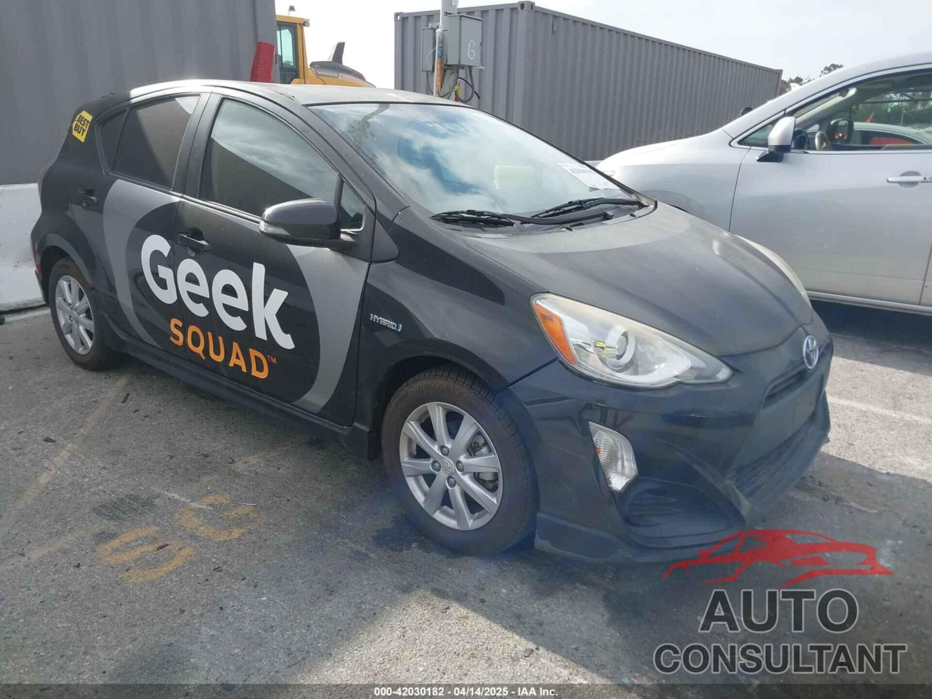 TOYOTA PRIUS C 2017 - JTDKDTB32H1597017