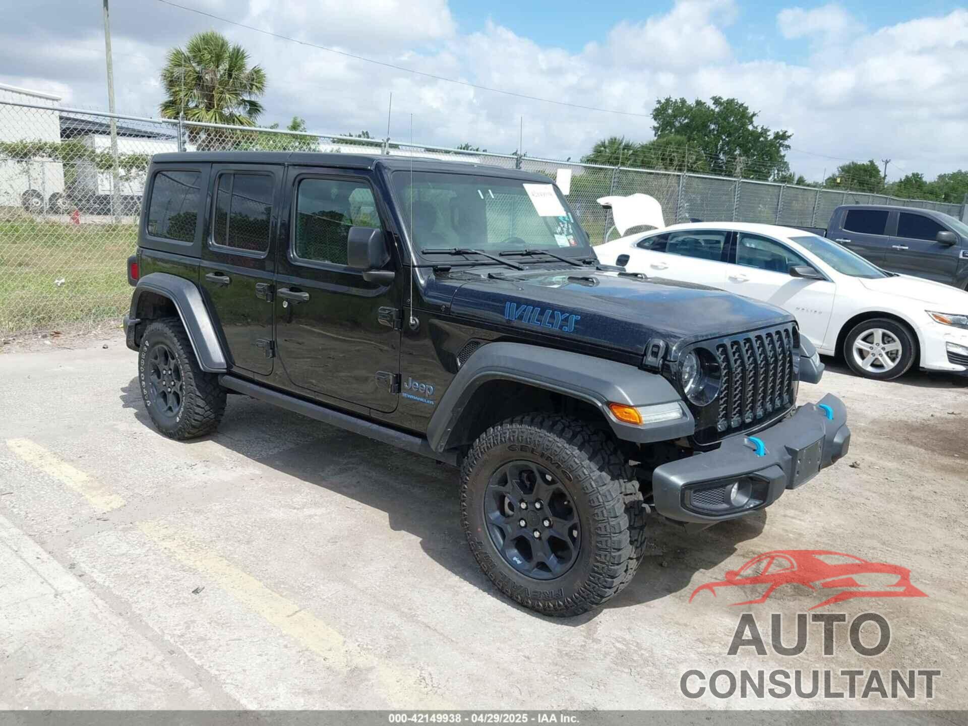 JEEP WRANGLER 4XE 2023 - 1C4JJXN60PW661350