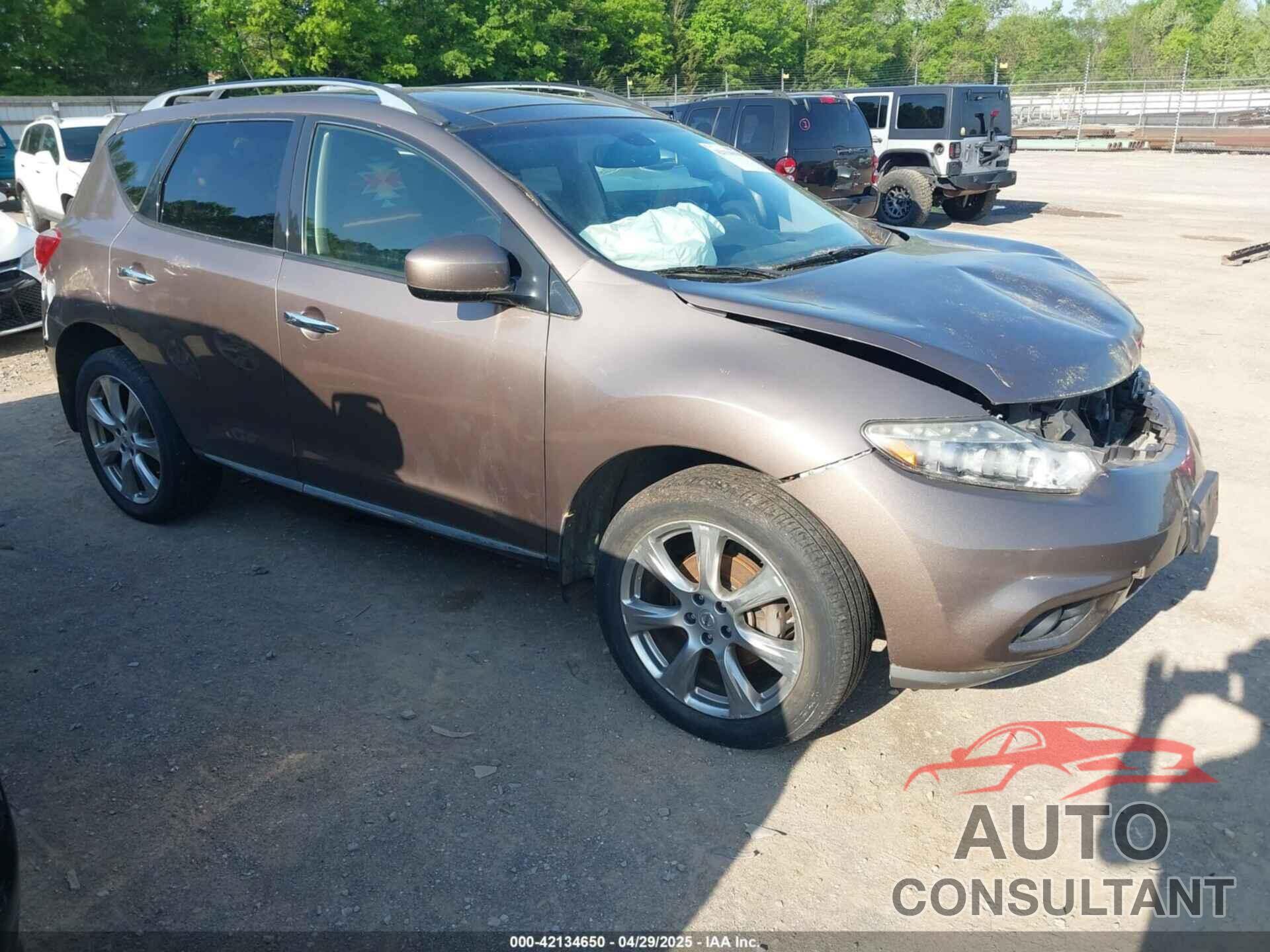 NISSAN MURANO 2014 - JN8AZ1MWXEW506572